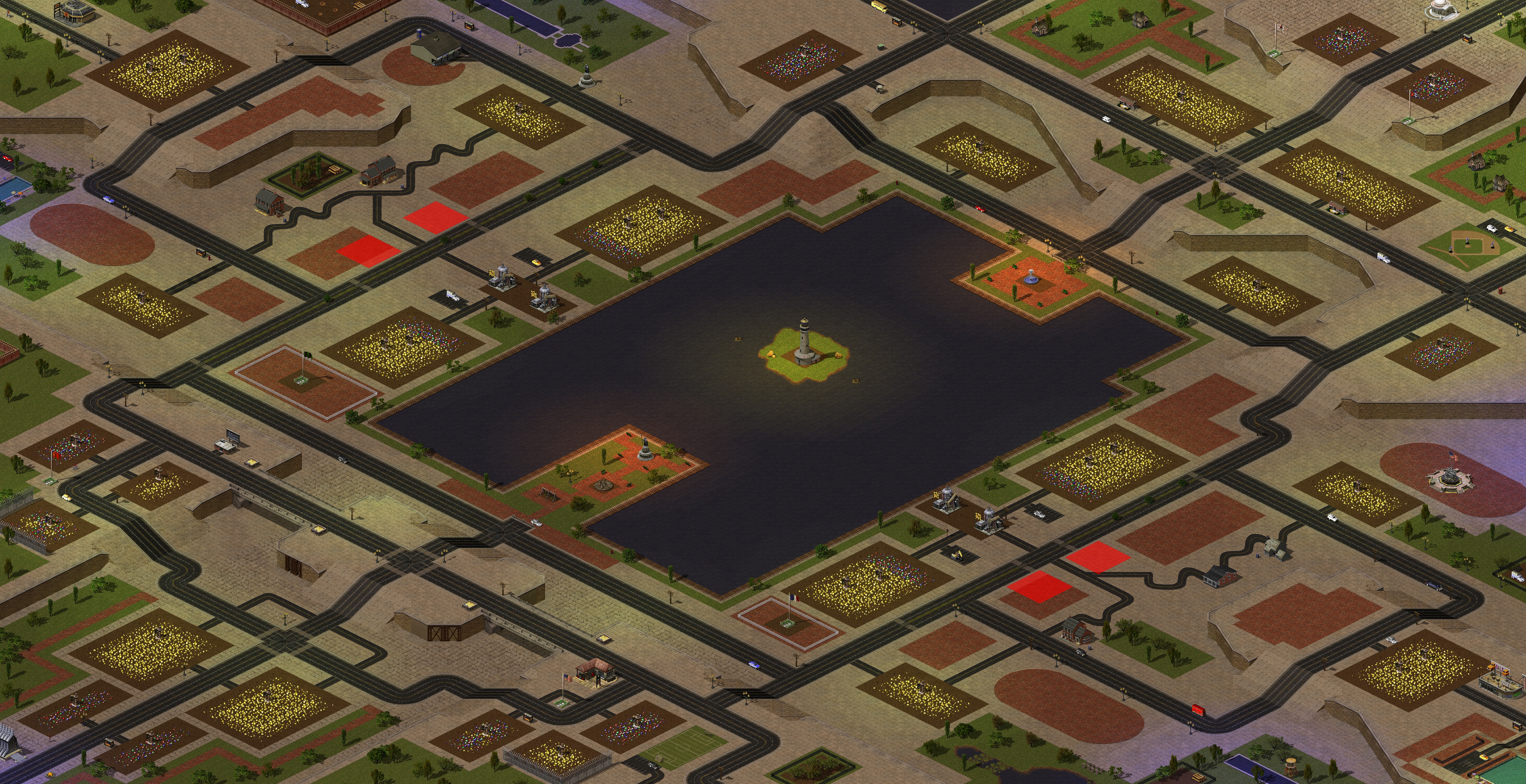 Rendered map: Parkside Gardens
