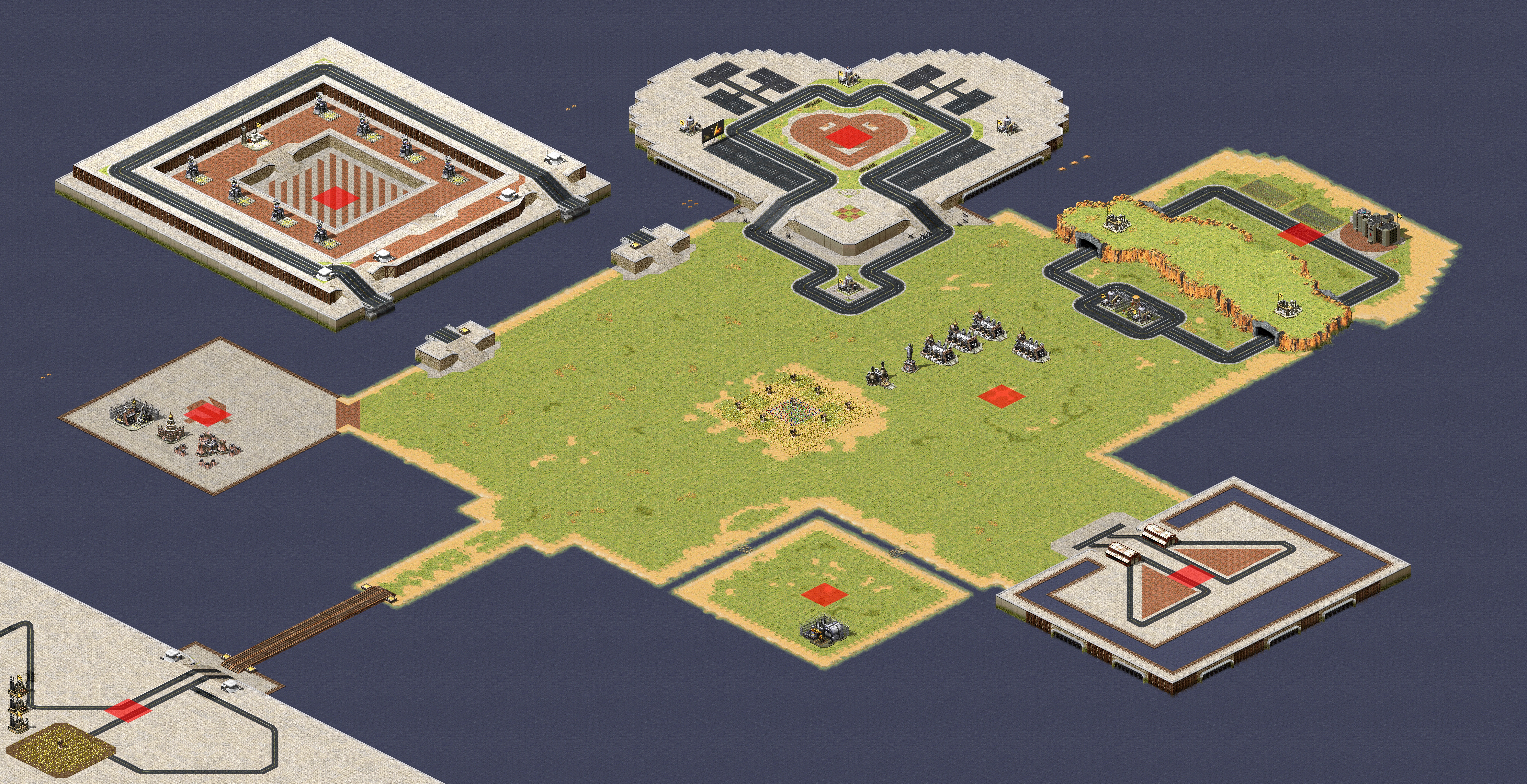 Rendered map: Optional Buff Patch of Land 1
