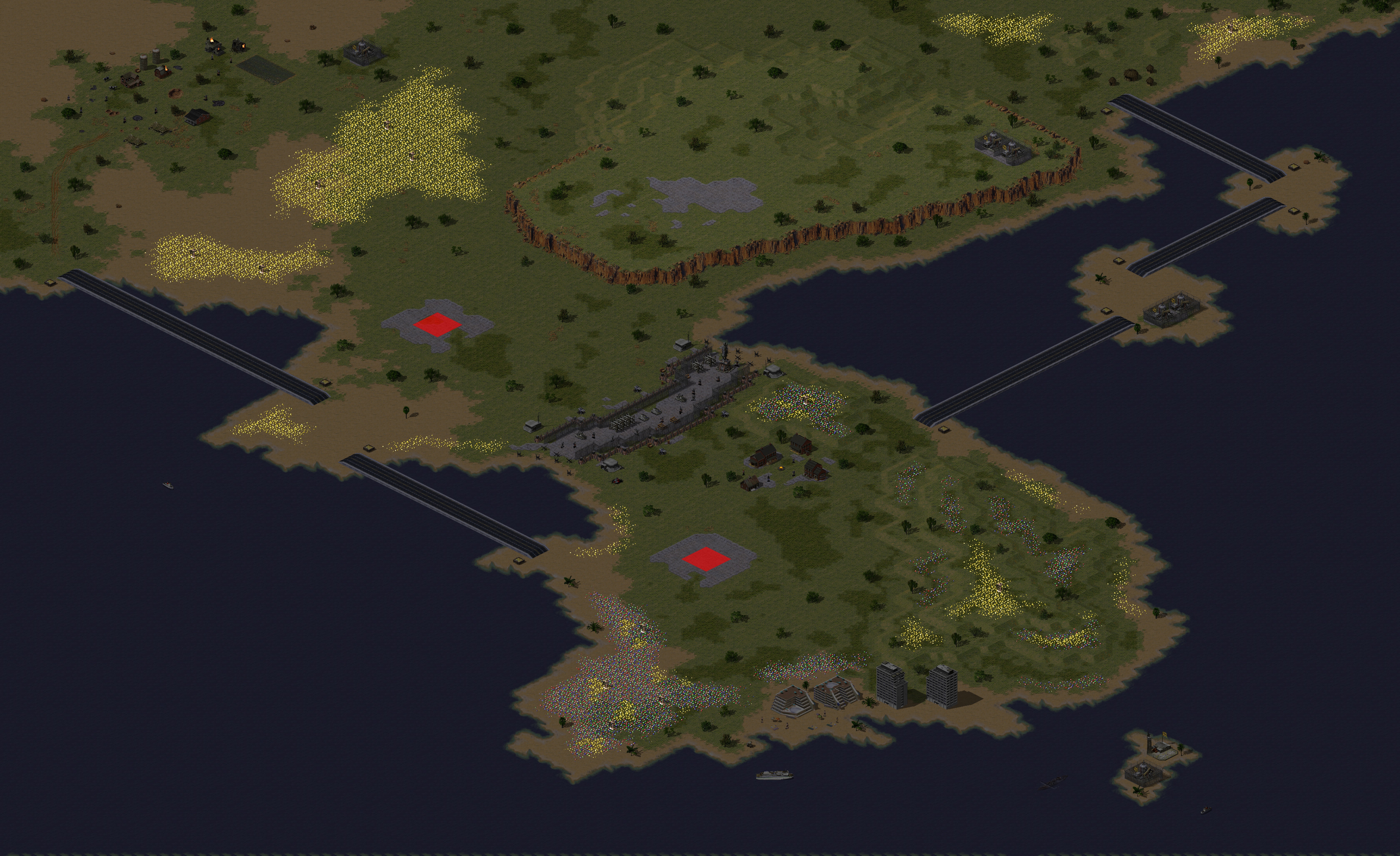 Rendered map: Korean Tension (DarkBlizzard)