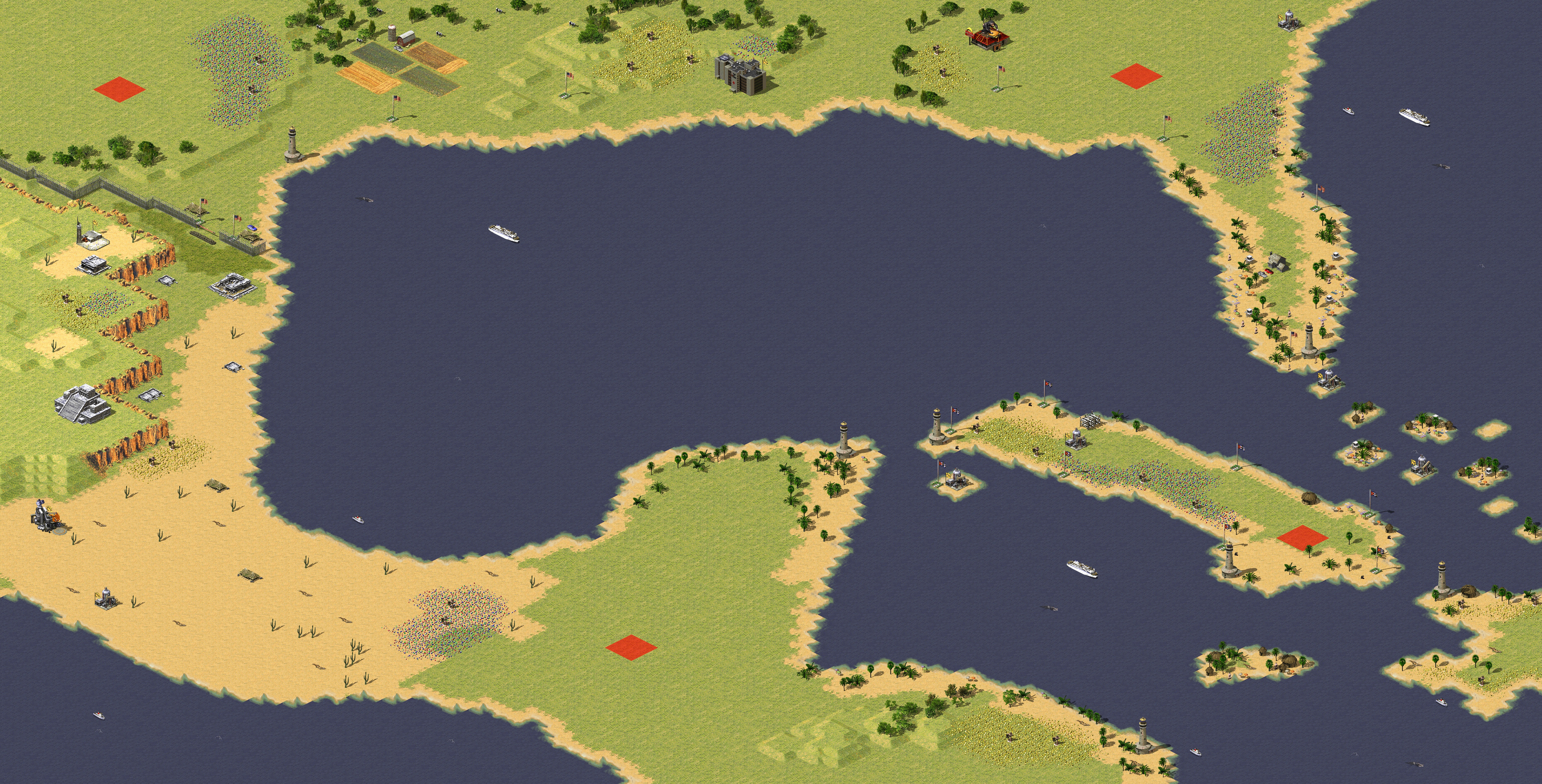Rendered map: Golfo de mexico