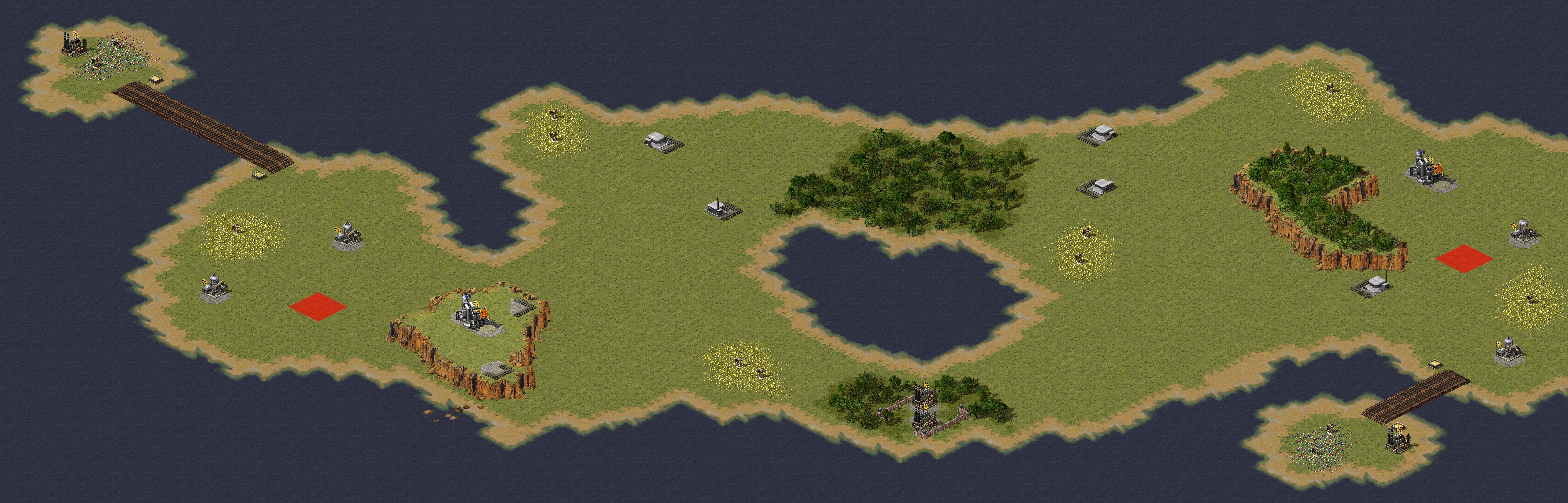 Rendered map: Two Kindom Rumble