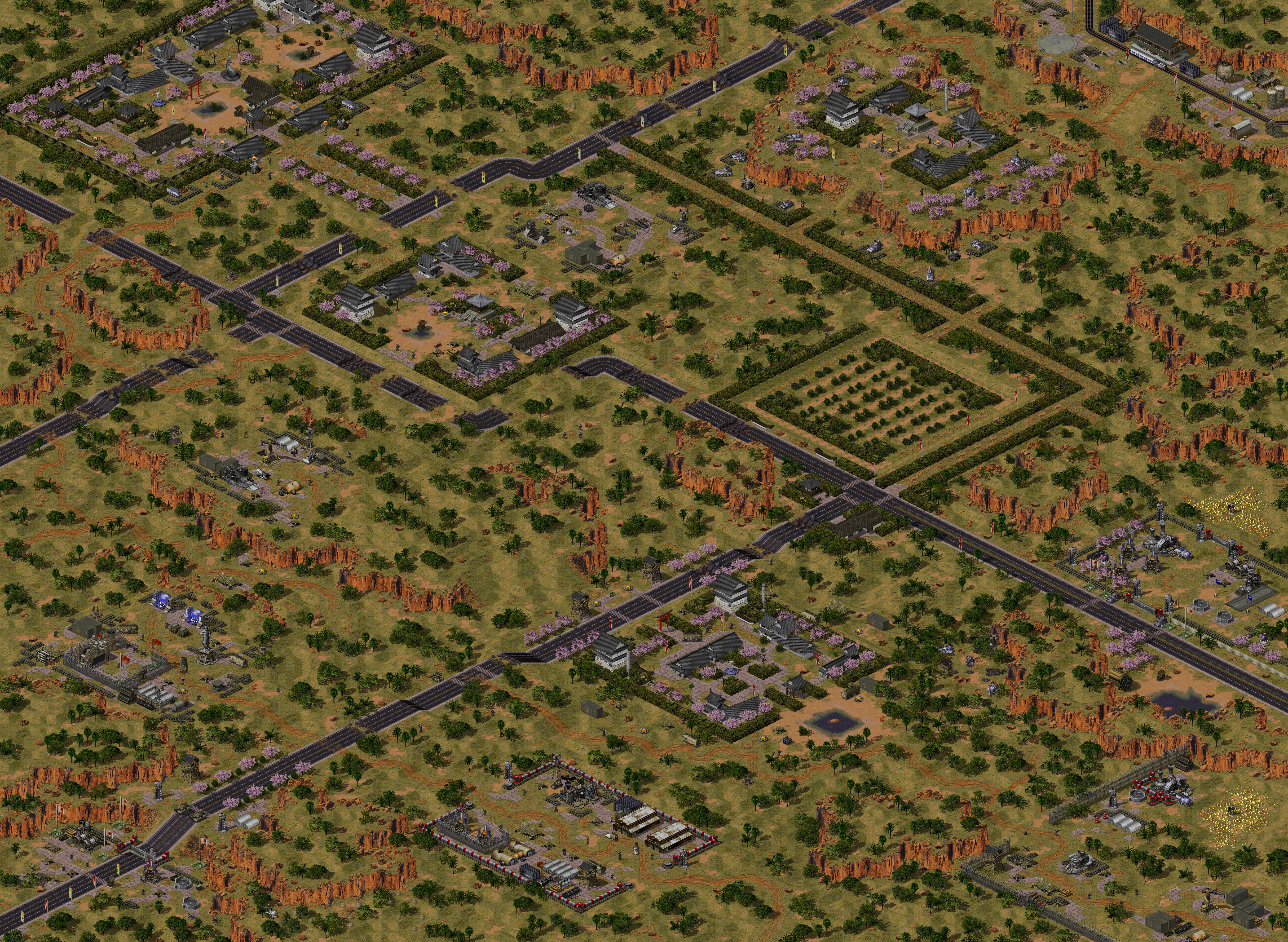 Rendered map: Allied Mission 10: The Gardener