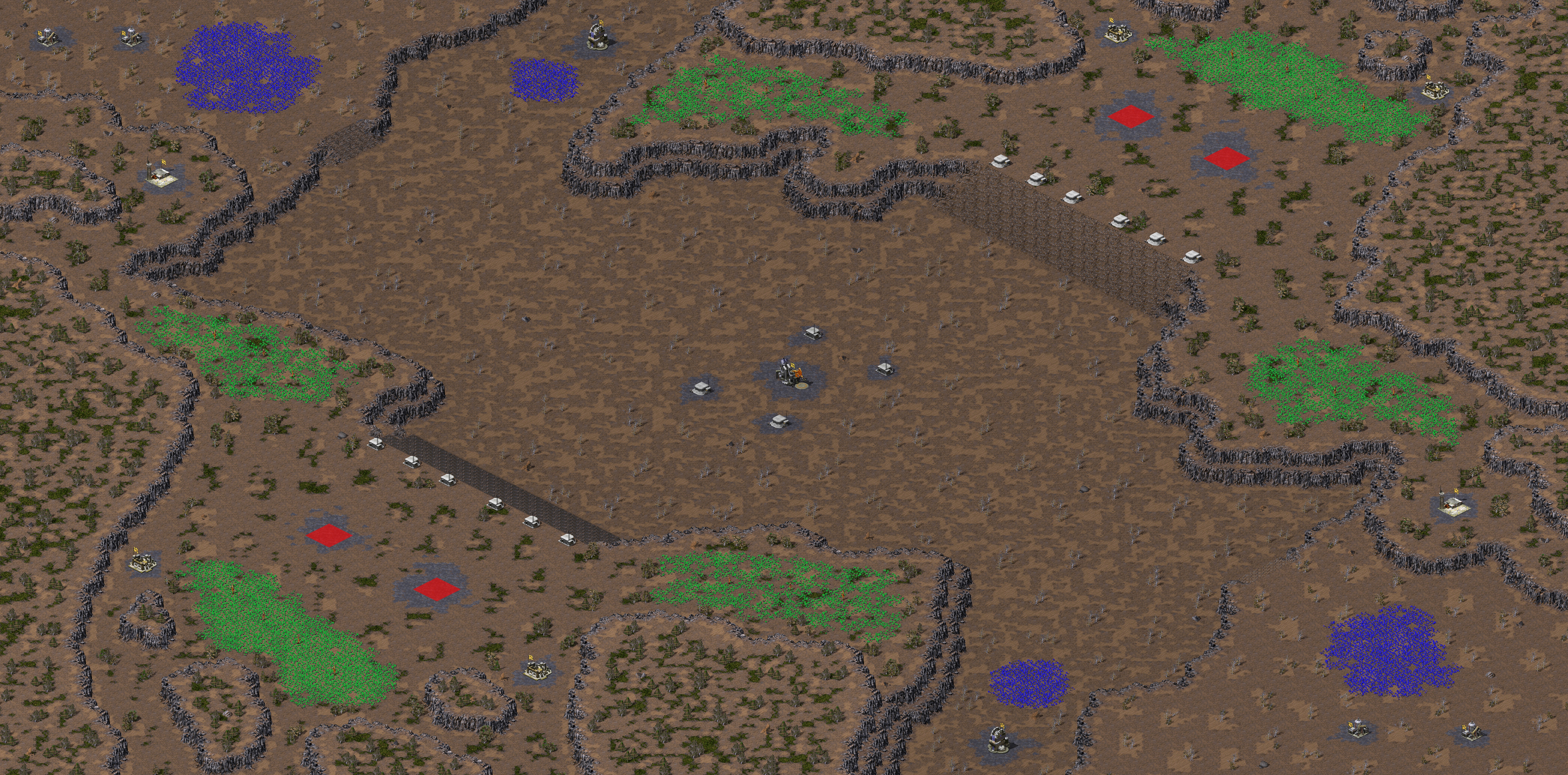 Rendered map: Bluff Reflector