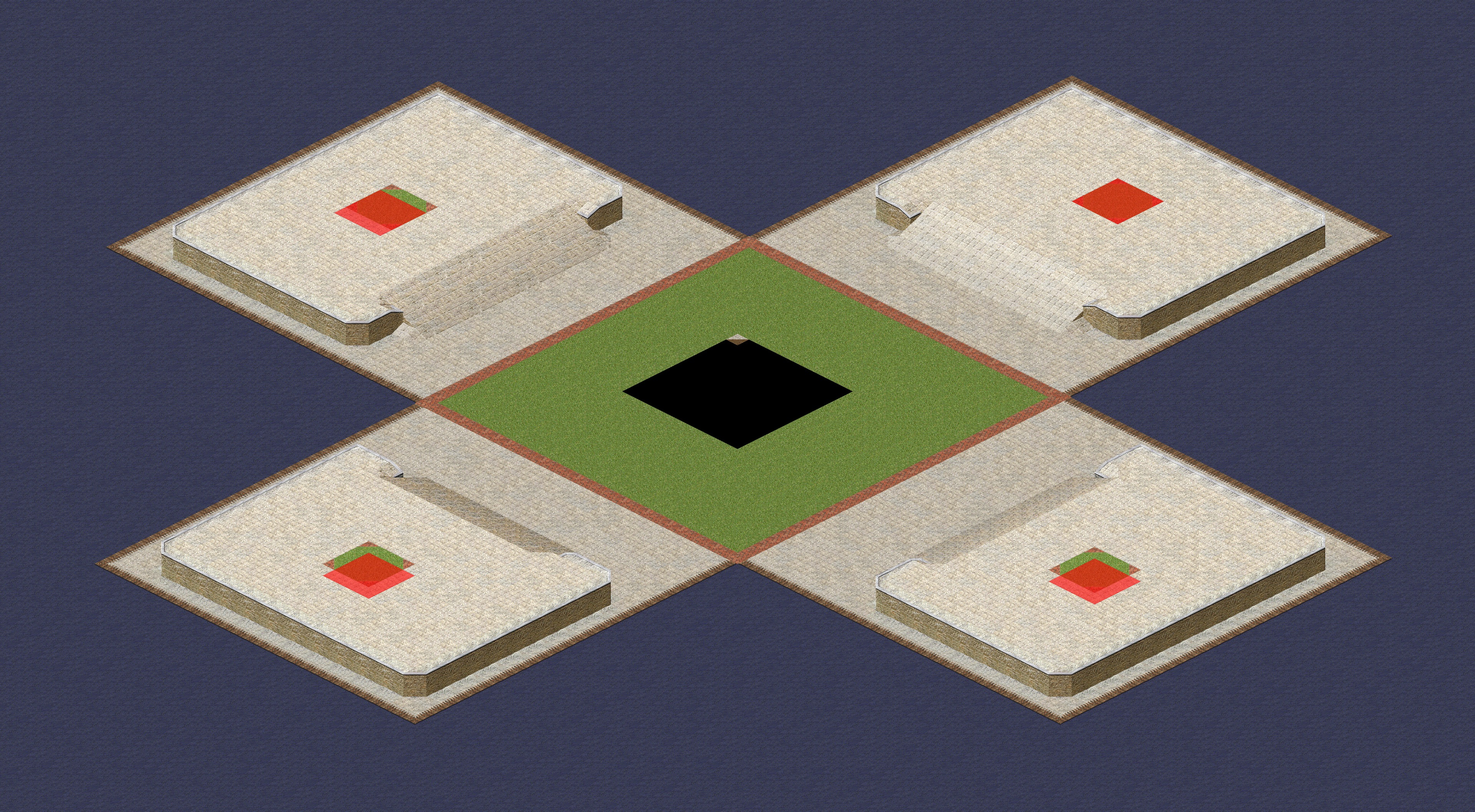 Rendered map: Lazy Tank War