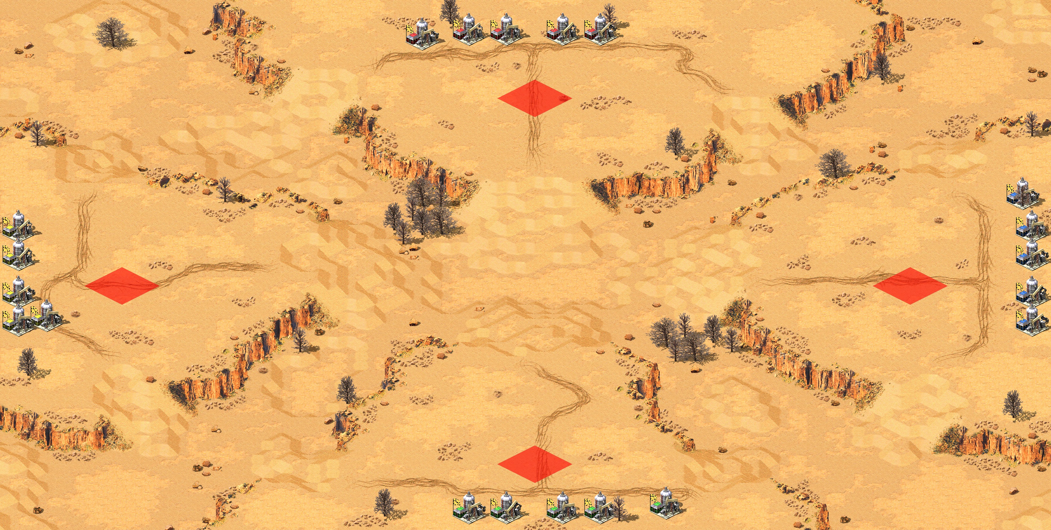Rendered map: Hot Oil Field