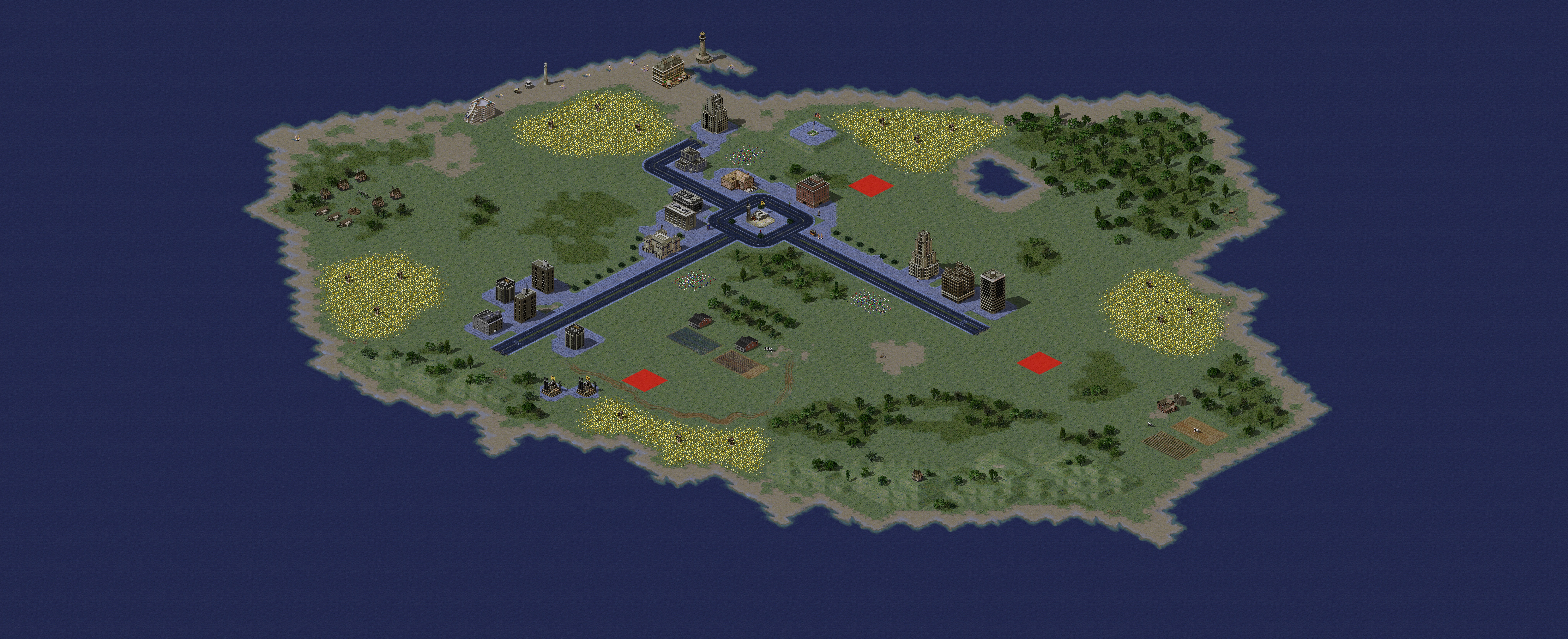 Rendered map: Poland Reborn