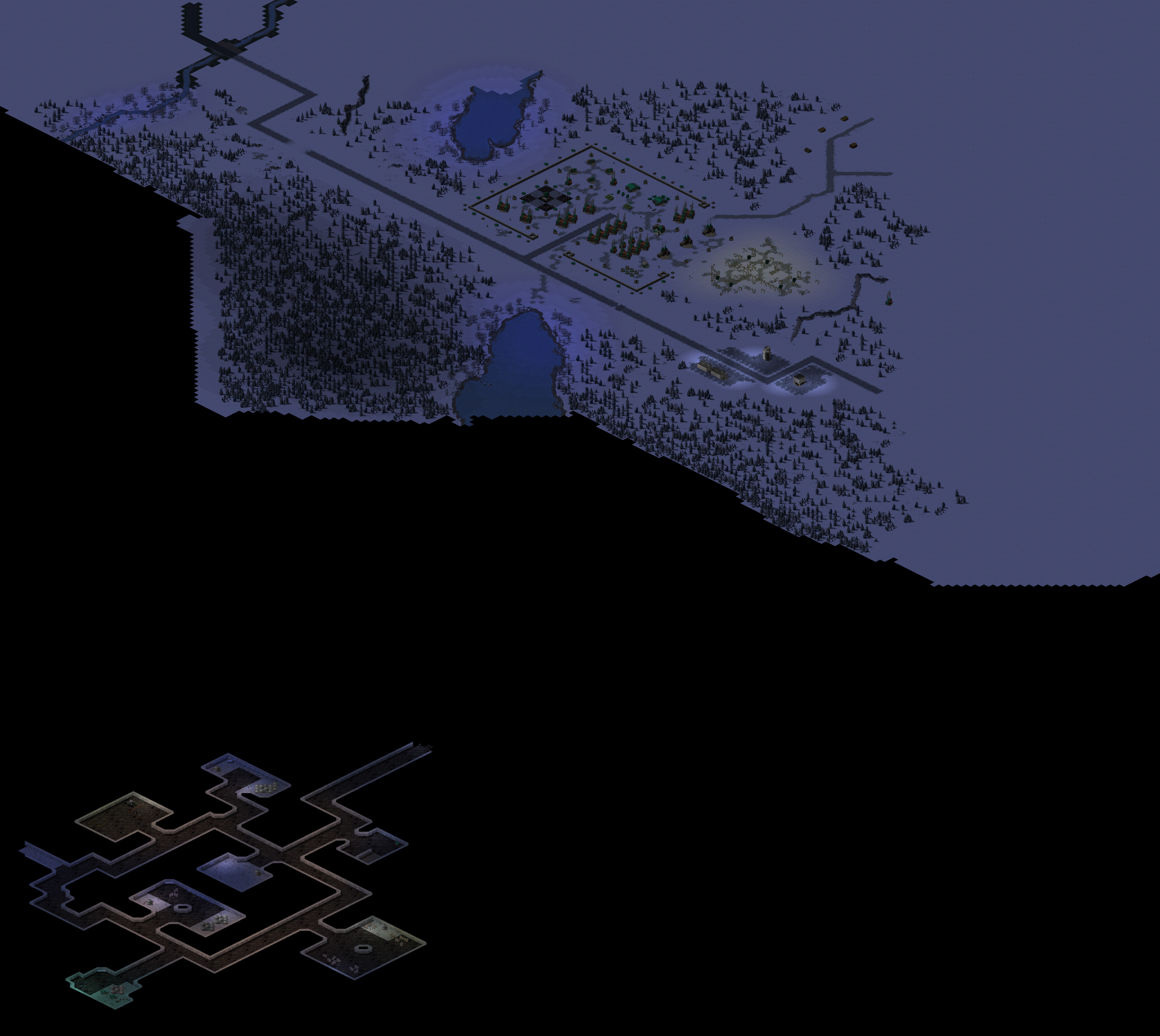 Rendered map: CR Route B #09: Investigation
