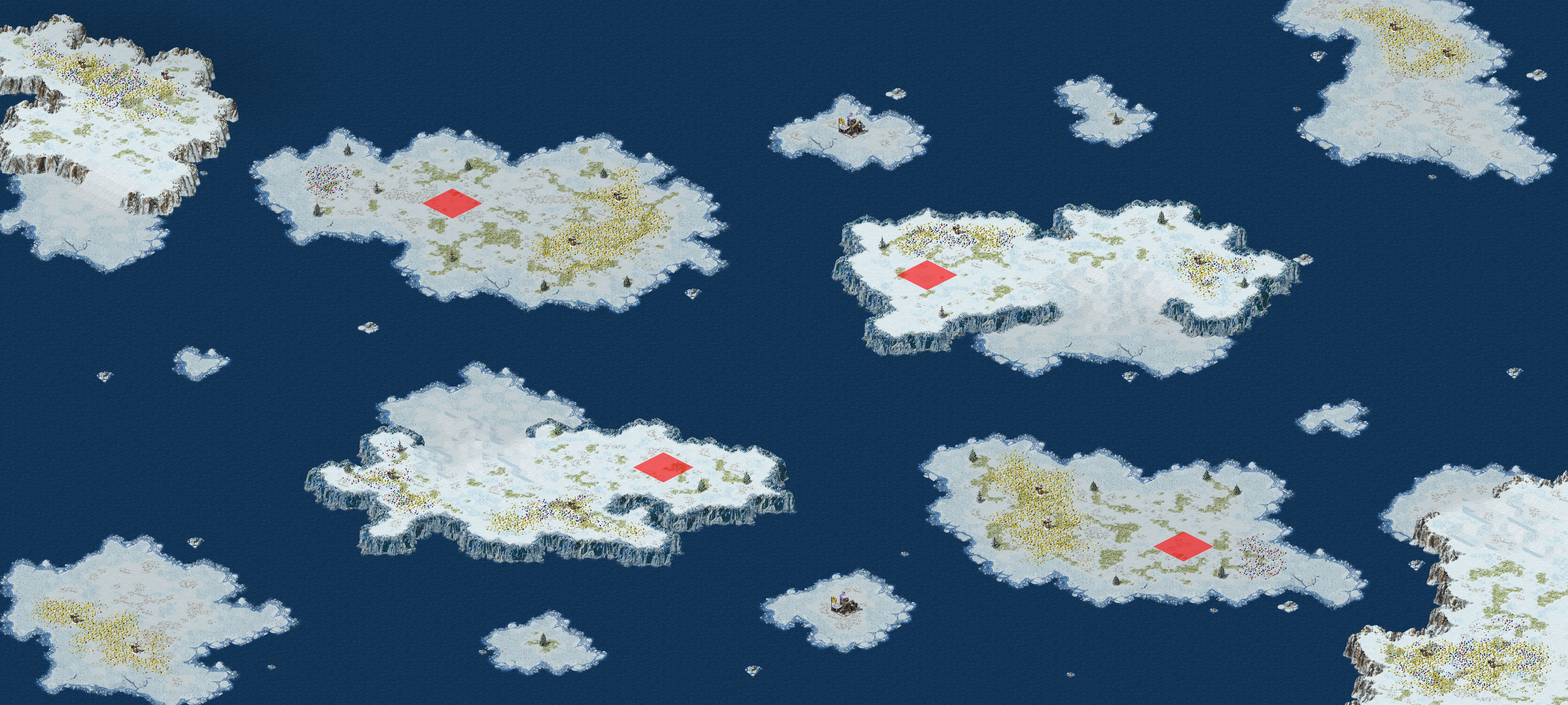 Rendered map: Aleutian Islands [4]