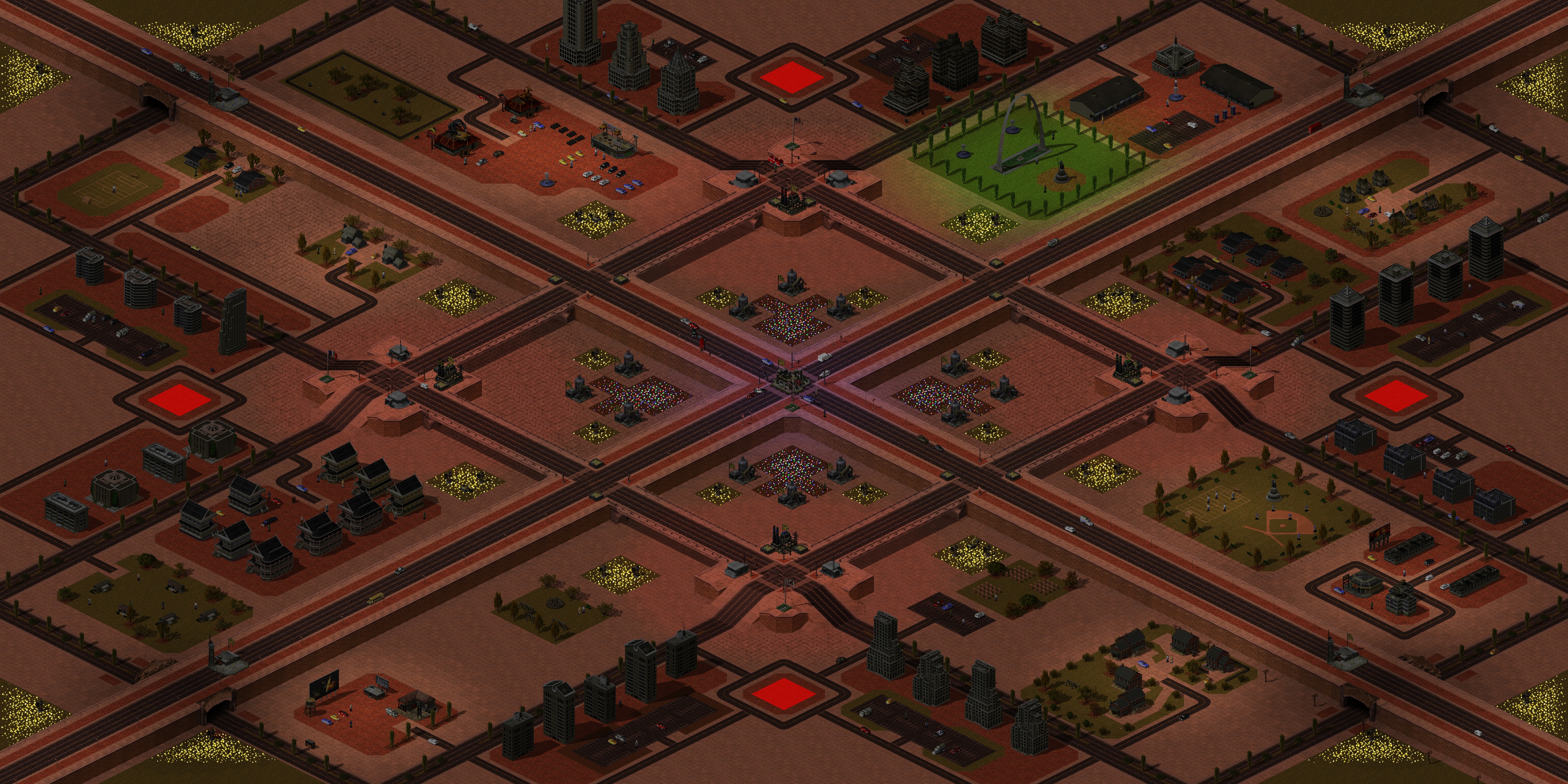 Rendered map: Tunnelling Cross by fraser101