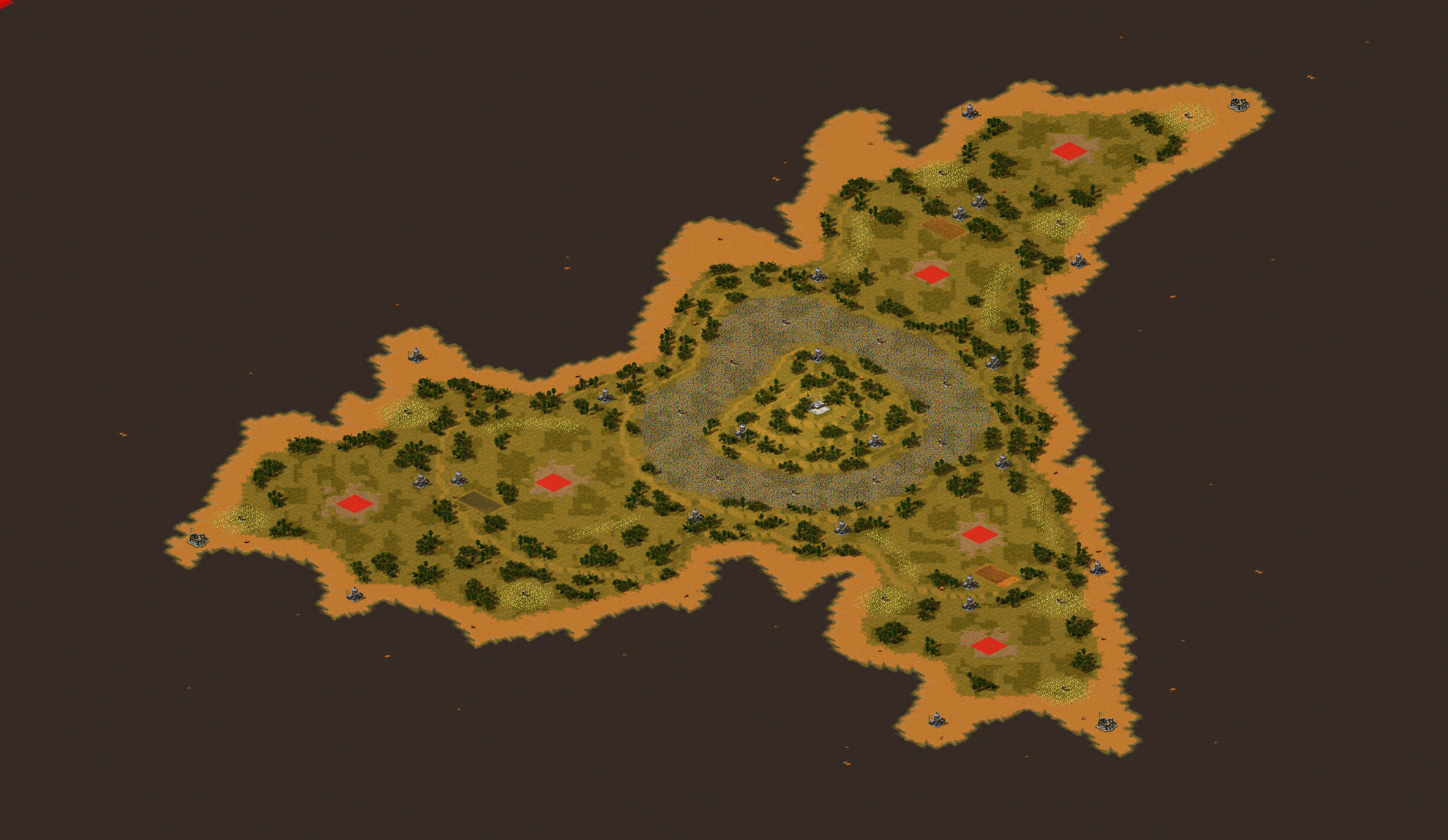 Rendered map: Red Eye Battlefield: Alcatraz (2-6)
