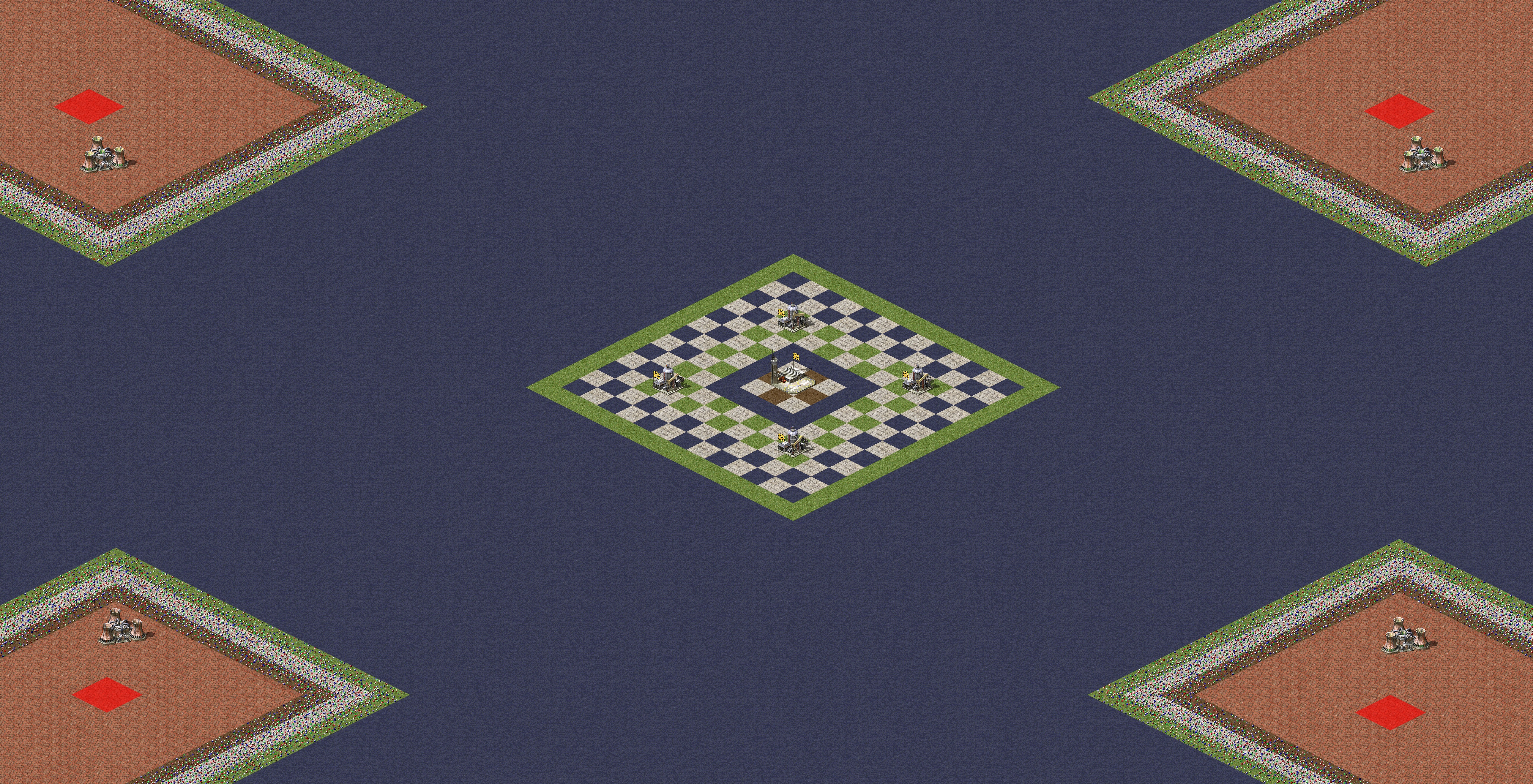 Rendered map: Black Hawk Nuclear War