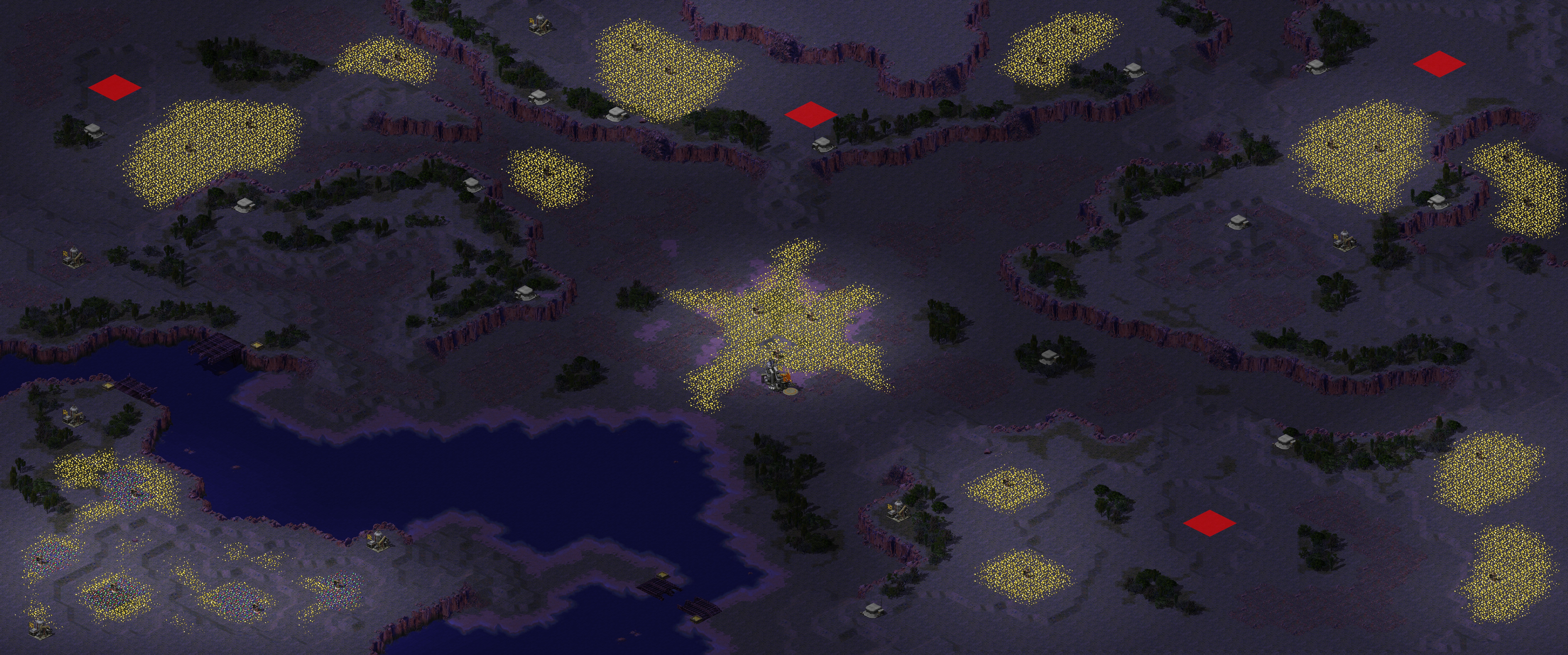 Rendered map: Broken Bridge Island