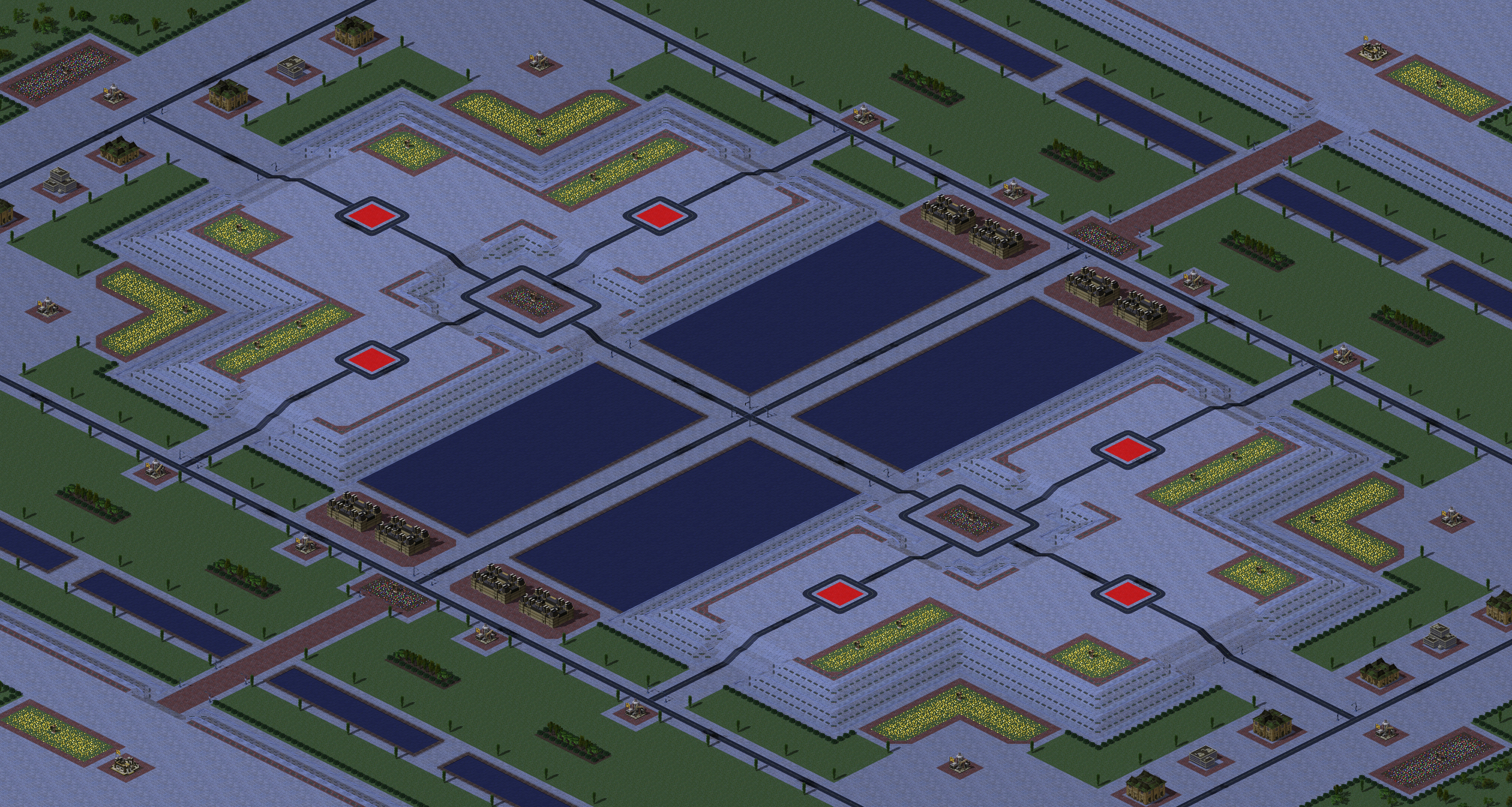 Rendered map: Sky Garden 3v3