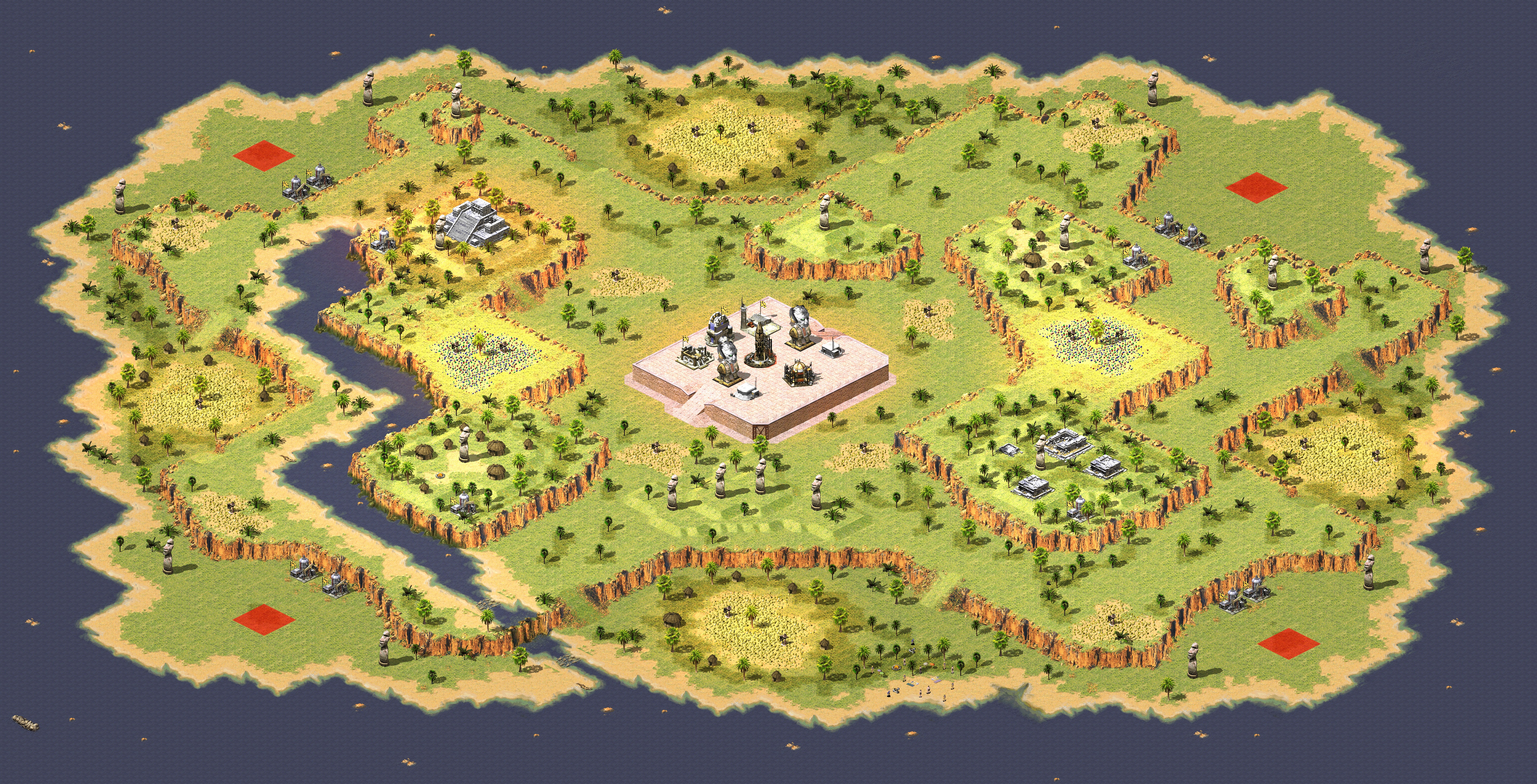 Rendered map: Operation Mind Menace