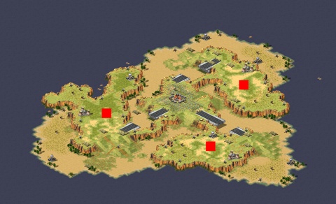 Rendered preview of Peach Blossom Island