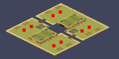 Rendered preview of 4v4 Divided in Two
