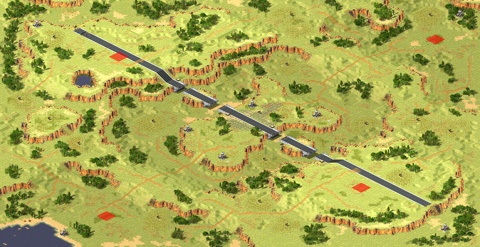 Rendered preview of [4] Pitted Heights
