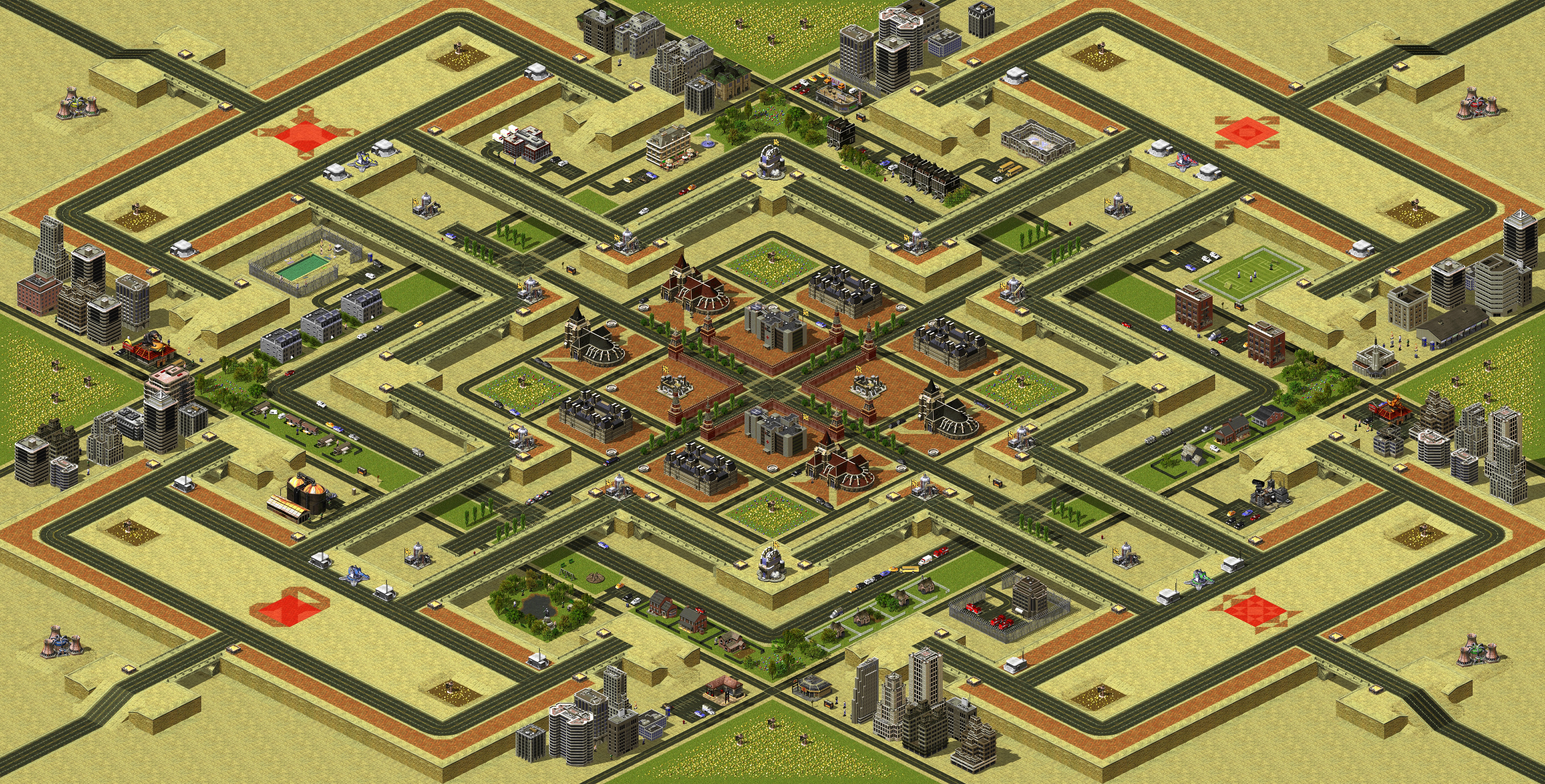 Rendered map: Battle Stations