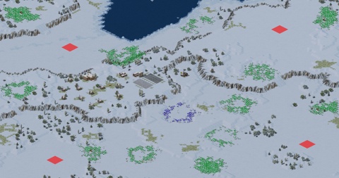 Rendered preview of [RA2] Allied Campaign: European Theater - Map 3