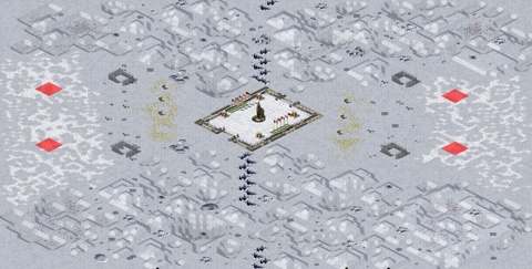Rendered preview of lunar surface