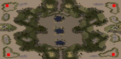 Rendered preview of Desert Island
