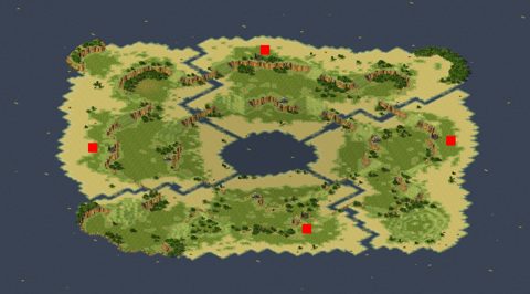 Rendered preview of Lake Island