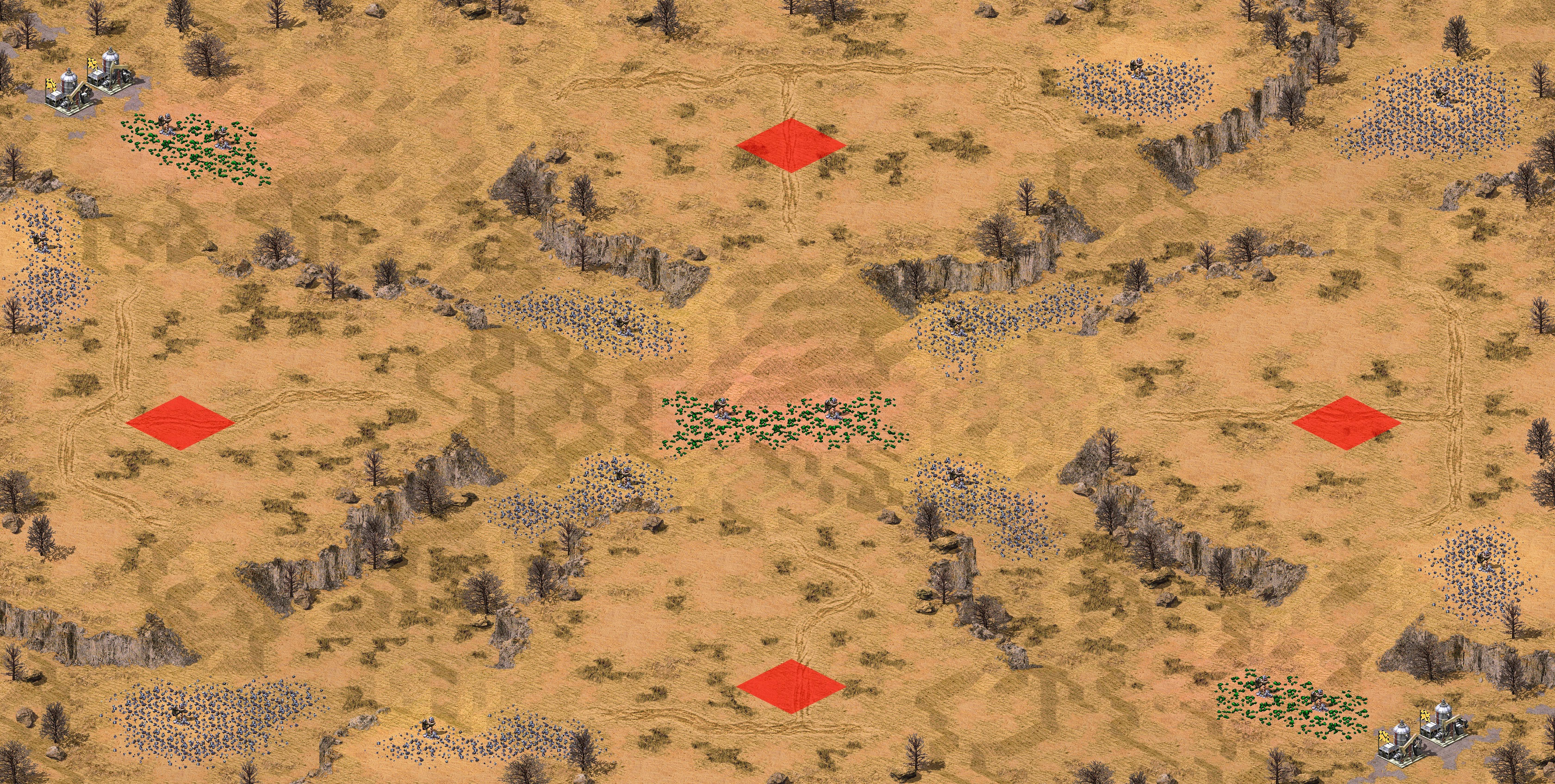 Rendered map: [Pro] [4] Dry Heat
