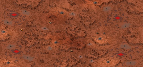 Rendered preview of Cracked Desertification