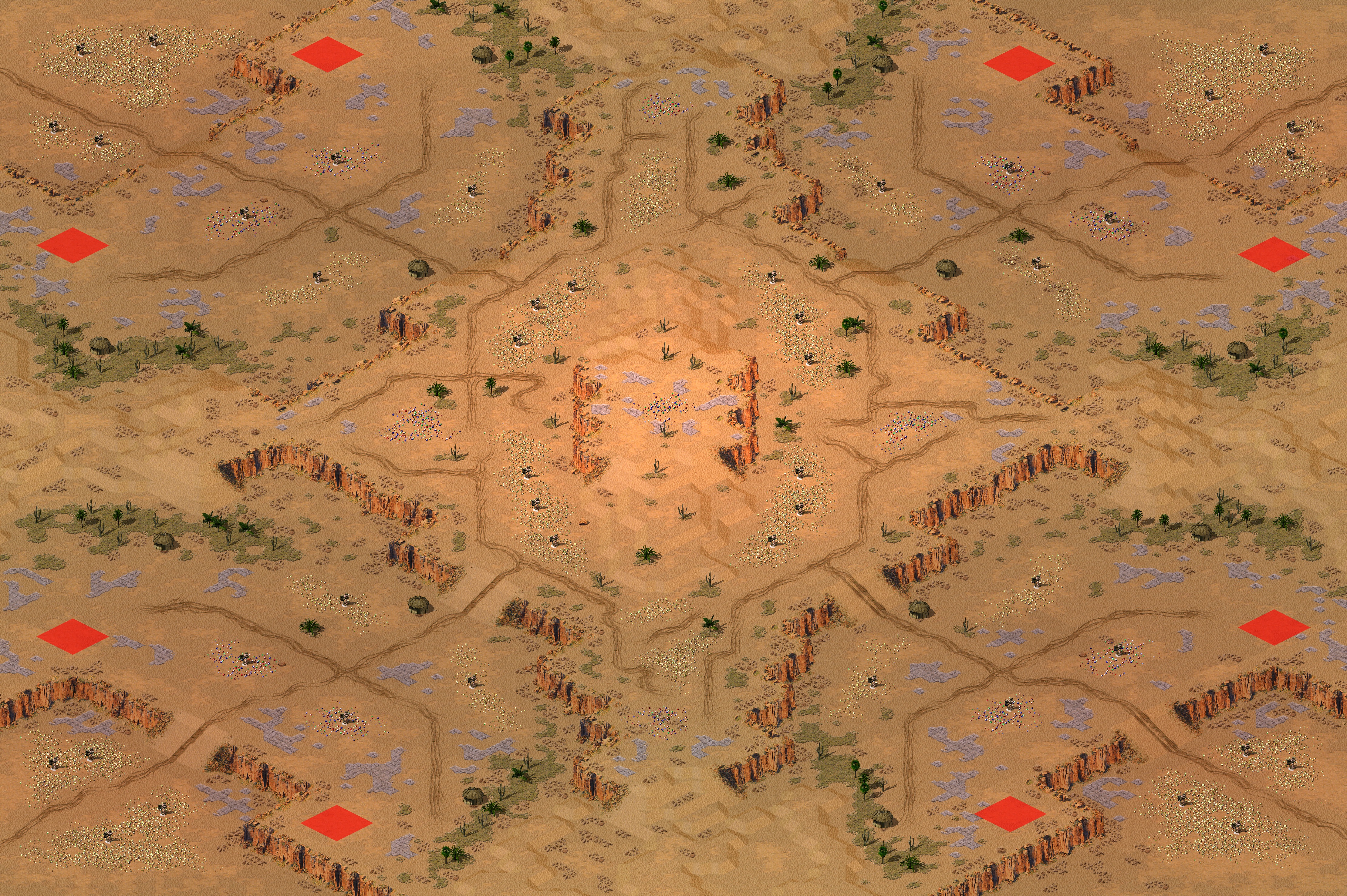 Rendered map: Strip Mine (8)