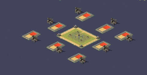 Rendered preview of Magnetic Pole Island Patch