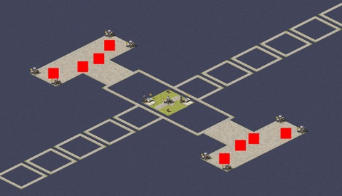 Rendered preview of 4v4 Patch Island