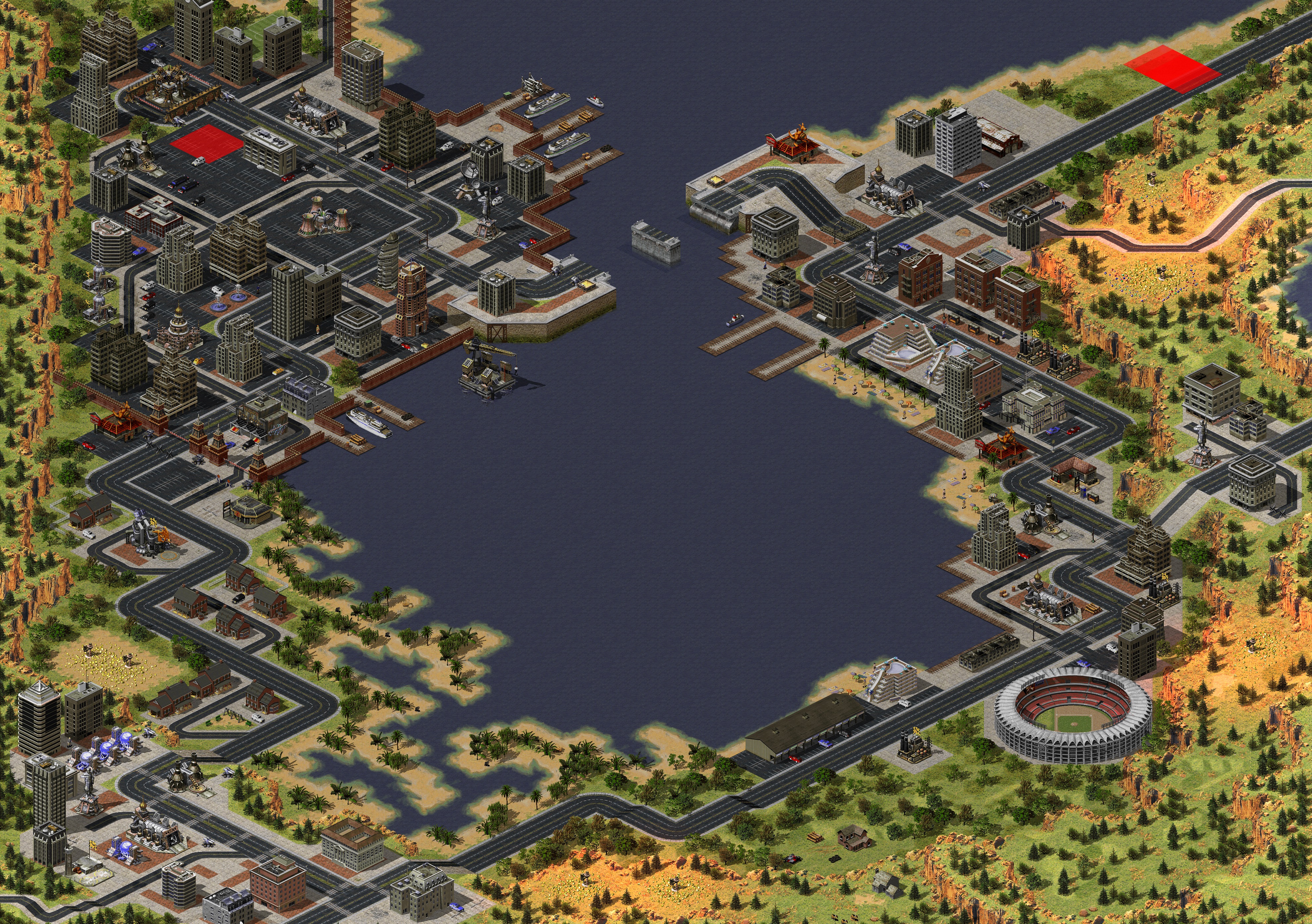 Rendered map: Campaign #4