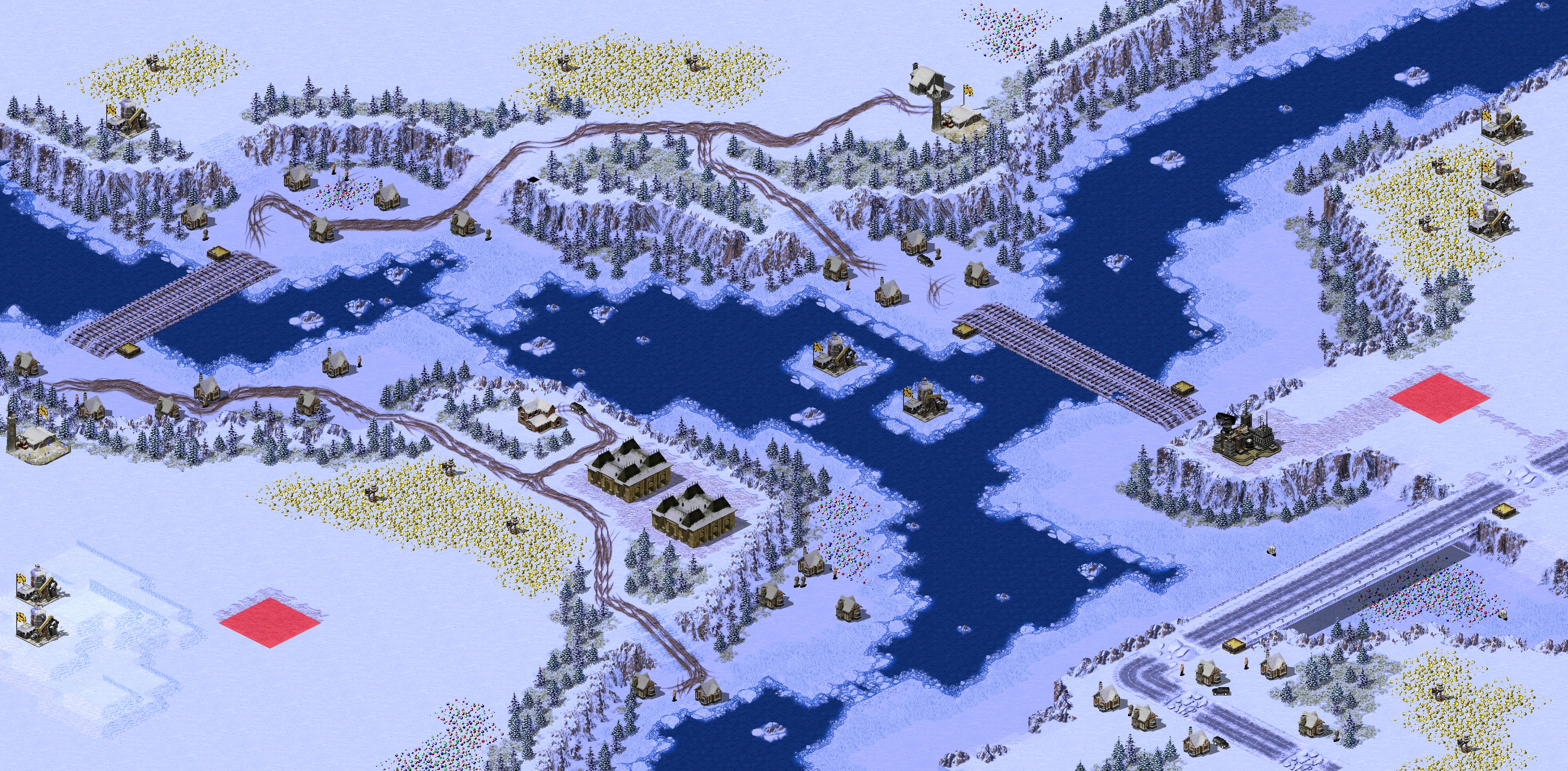 Rendered map: Snow Storm