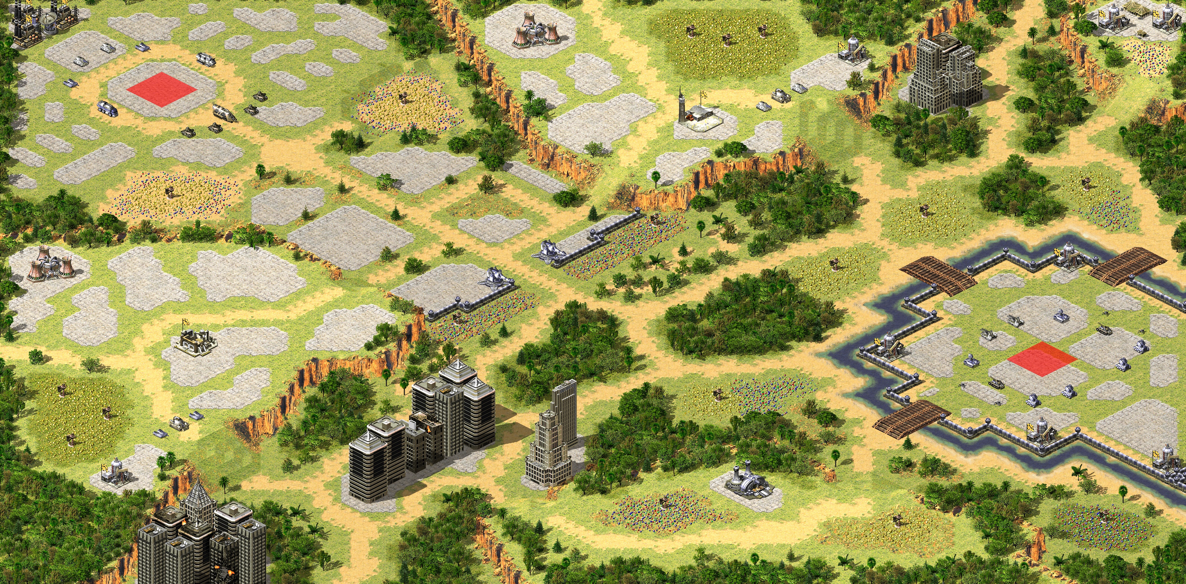 Rendered map: Stronghold