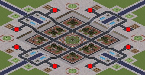 Rendered preview of Red Alert Melee 25015 - Arena