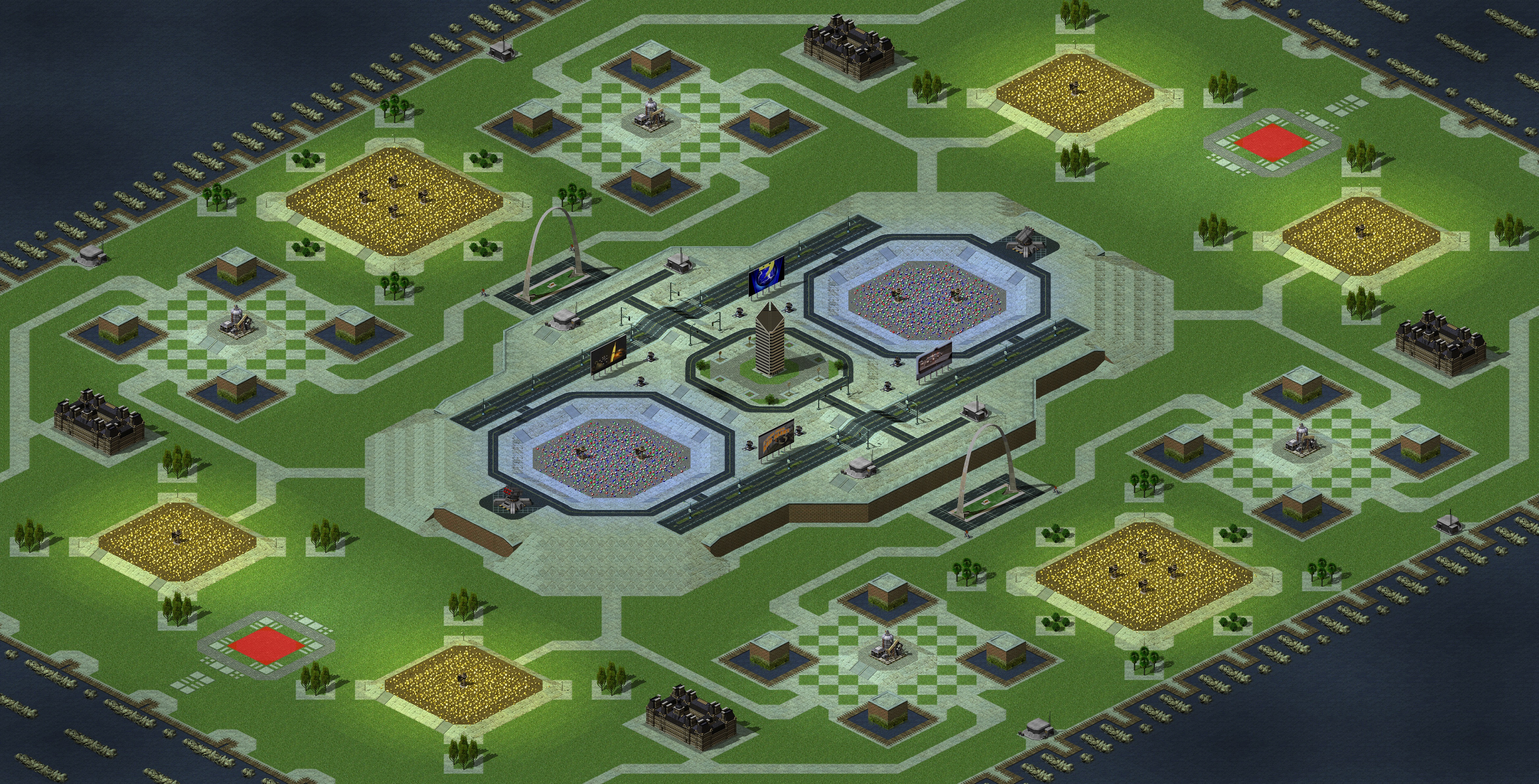 Rendered map: Tournament Spire