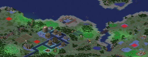 Rendered preview of [YR] Allied Campaign - Map 1