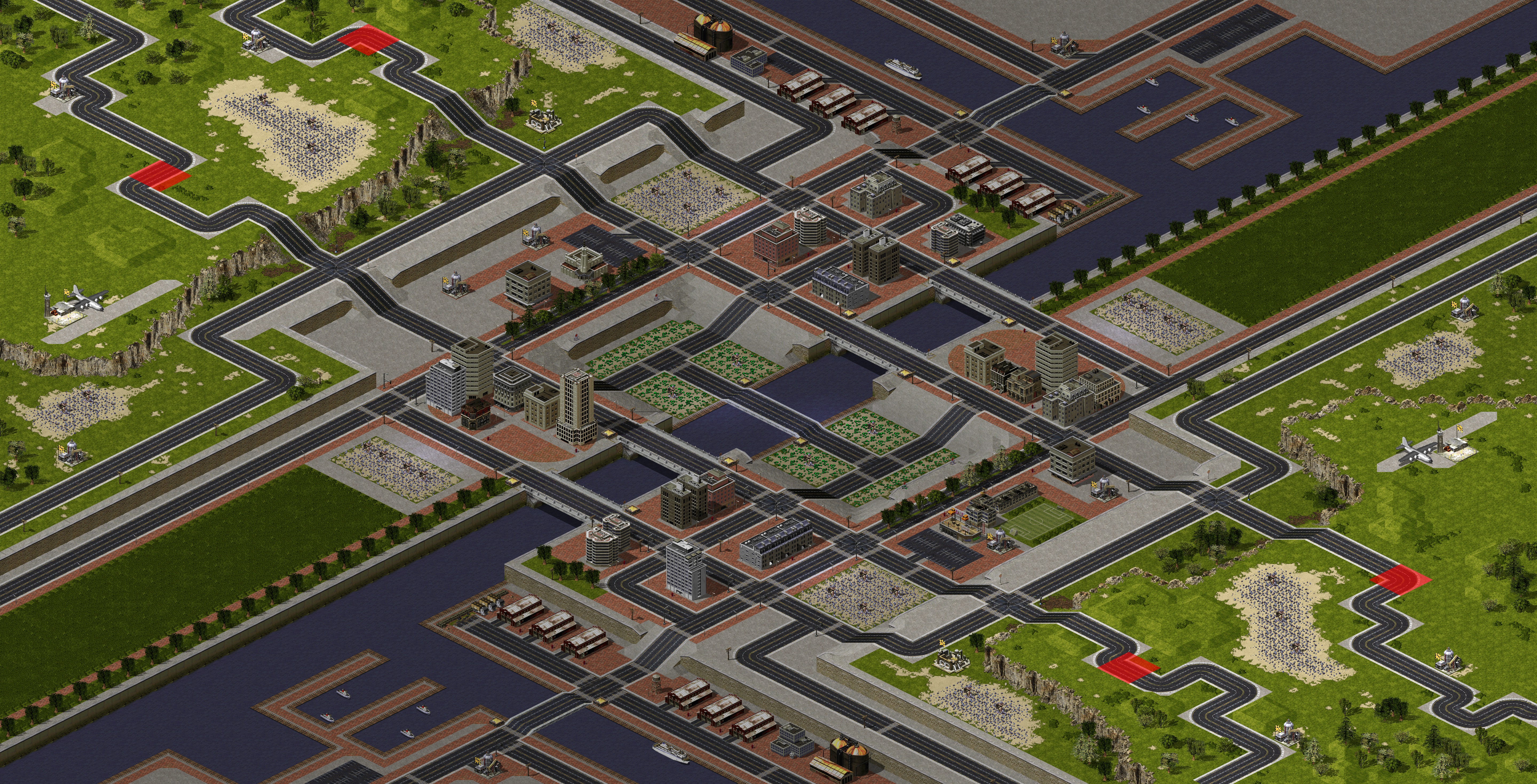 Rendered map: [4] New Urban Valley