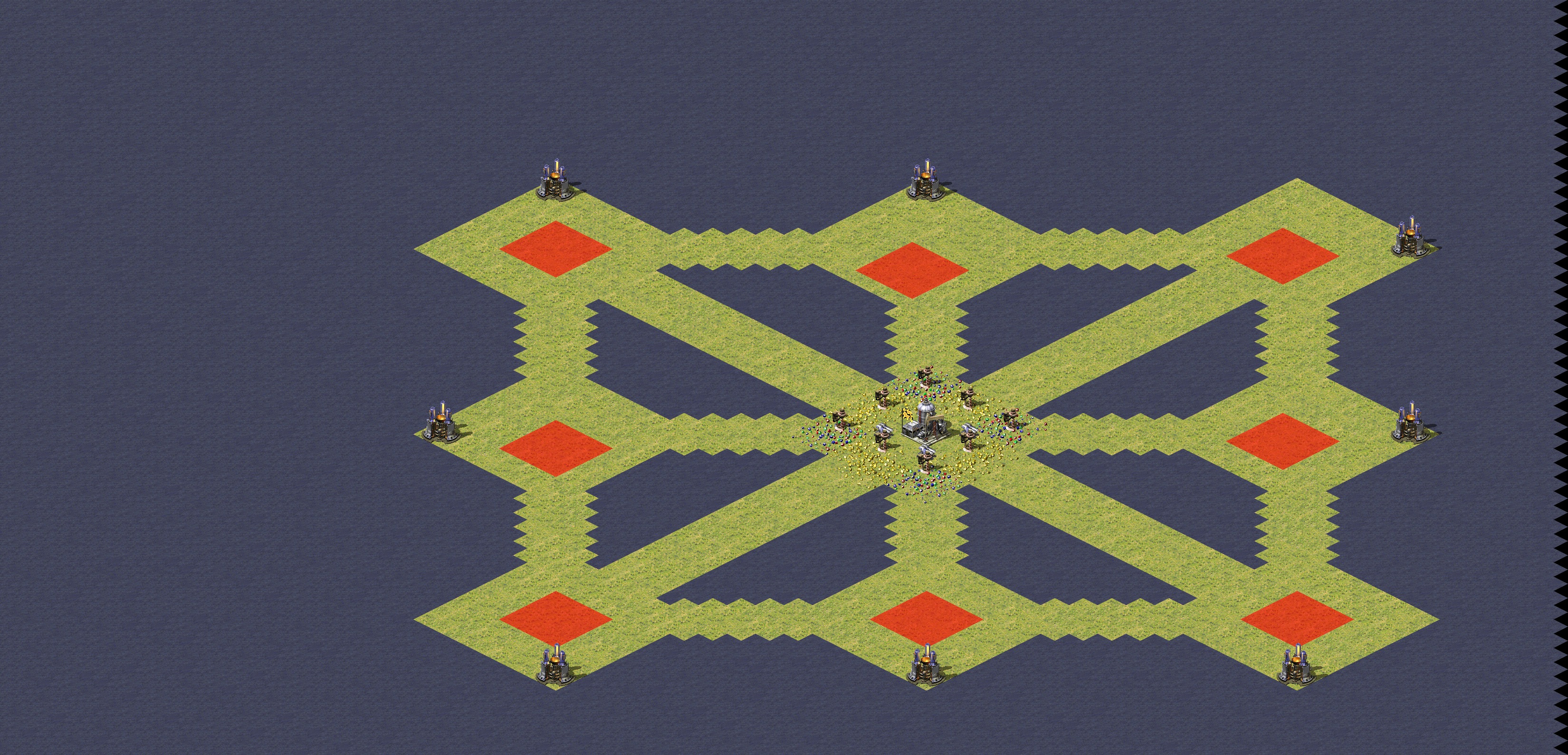 Rendered map: Each Player Small Plot No More Changes