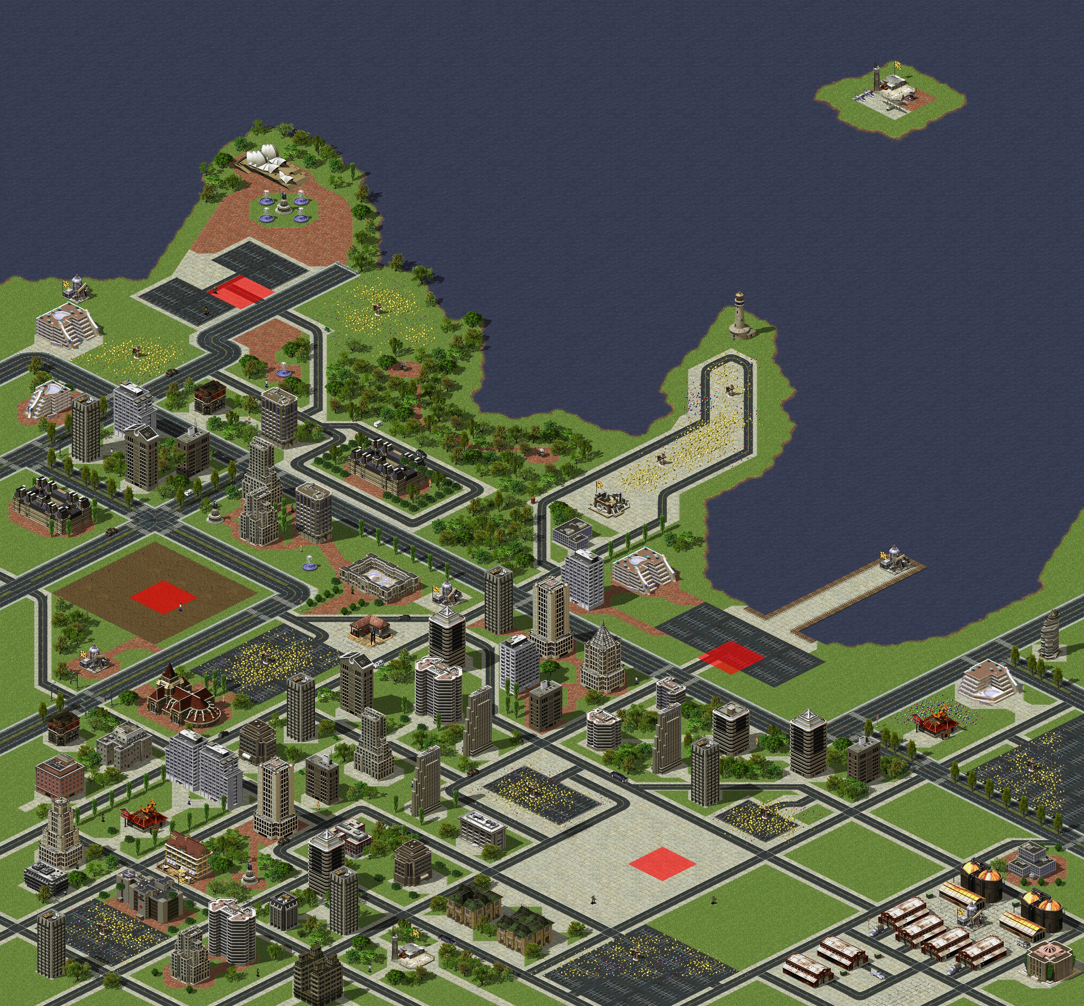 Rendered map: 战斗剧
