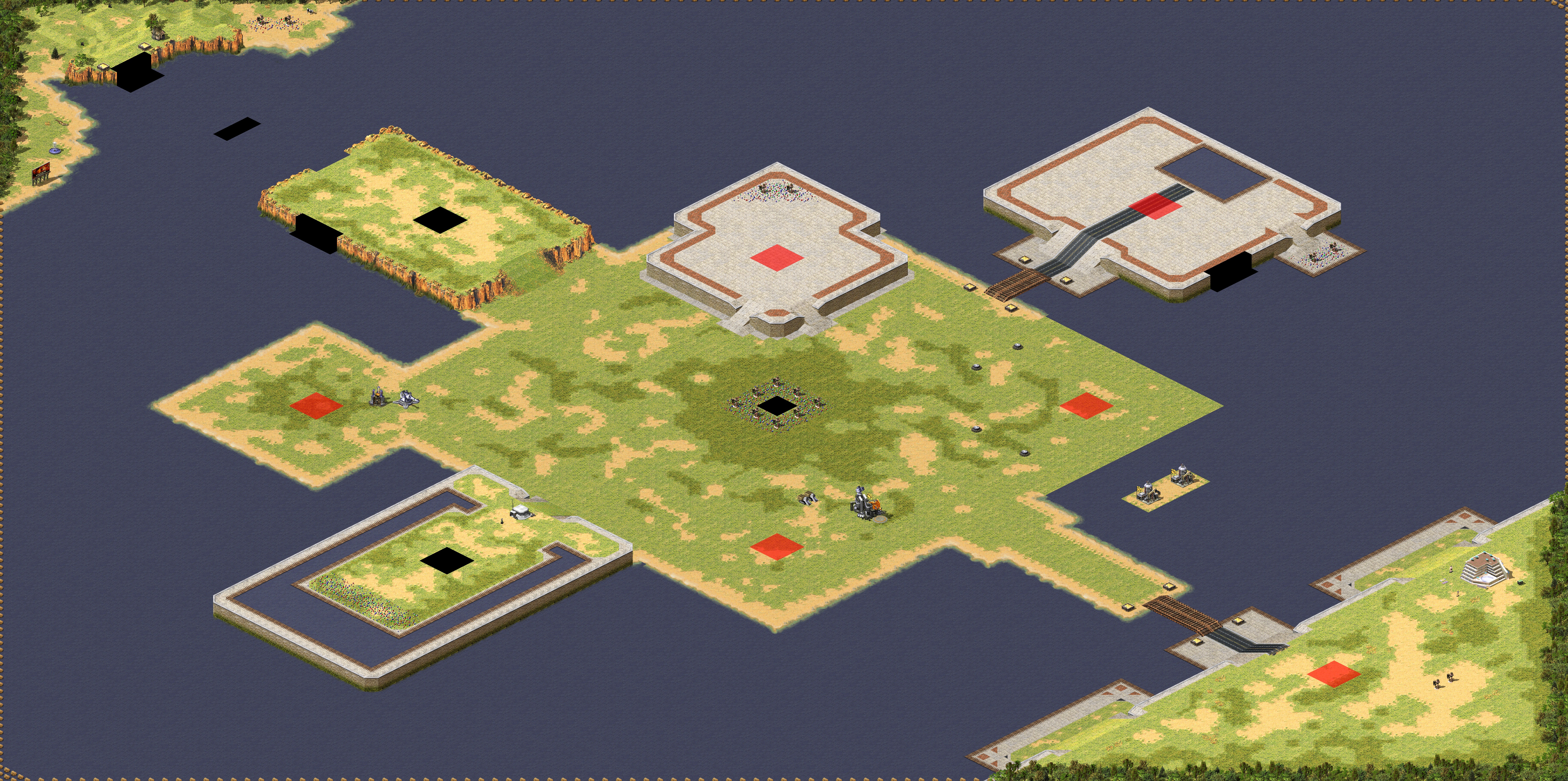 Rendered map: Brawl Patch of Land