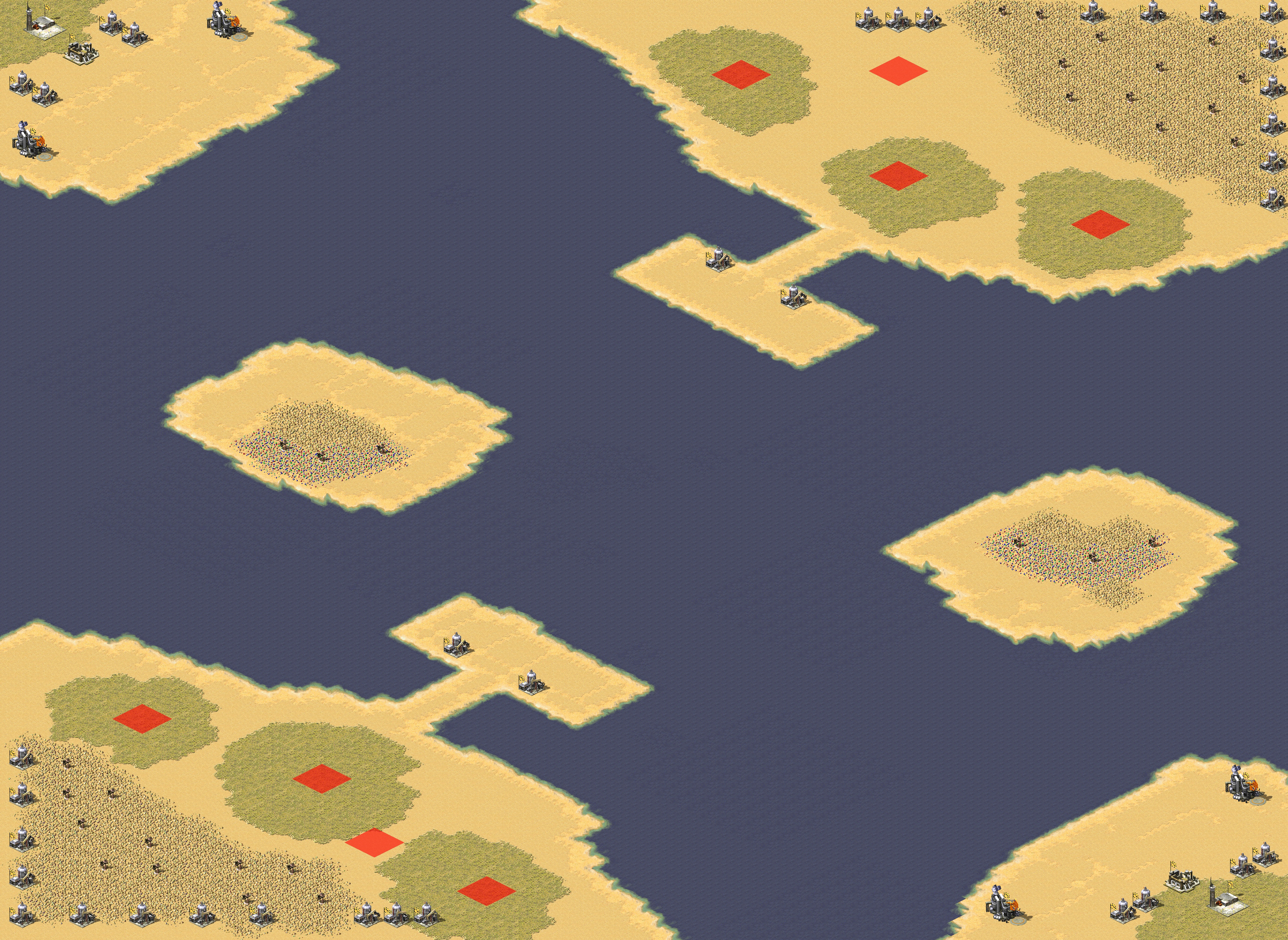 Rendered map: Allied Operations 4v4