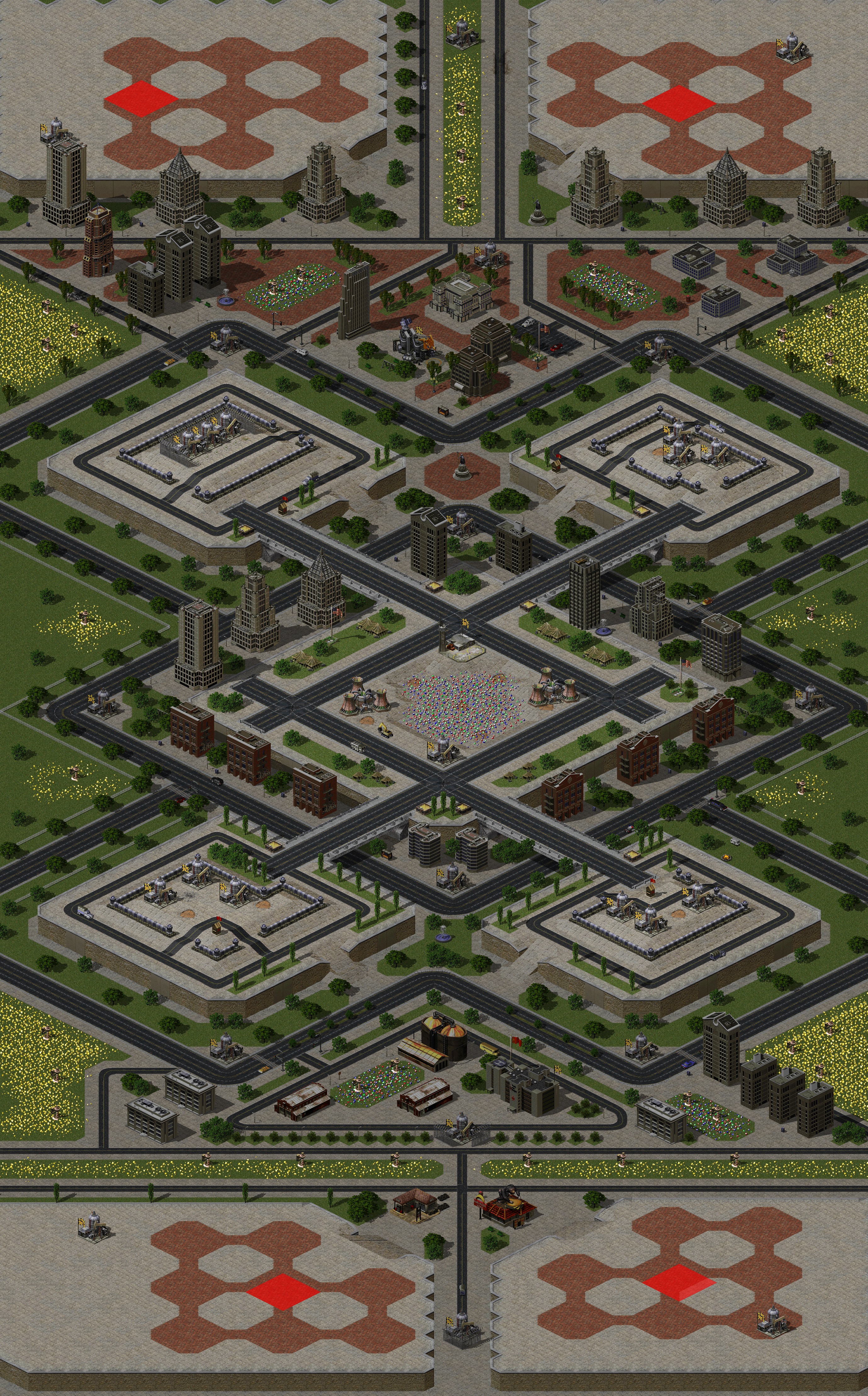 Rendered map: On Deadly Ground