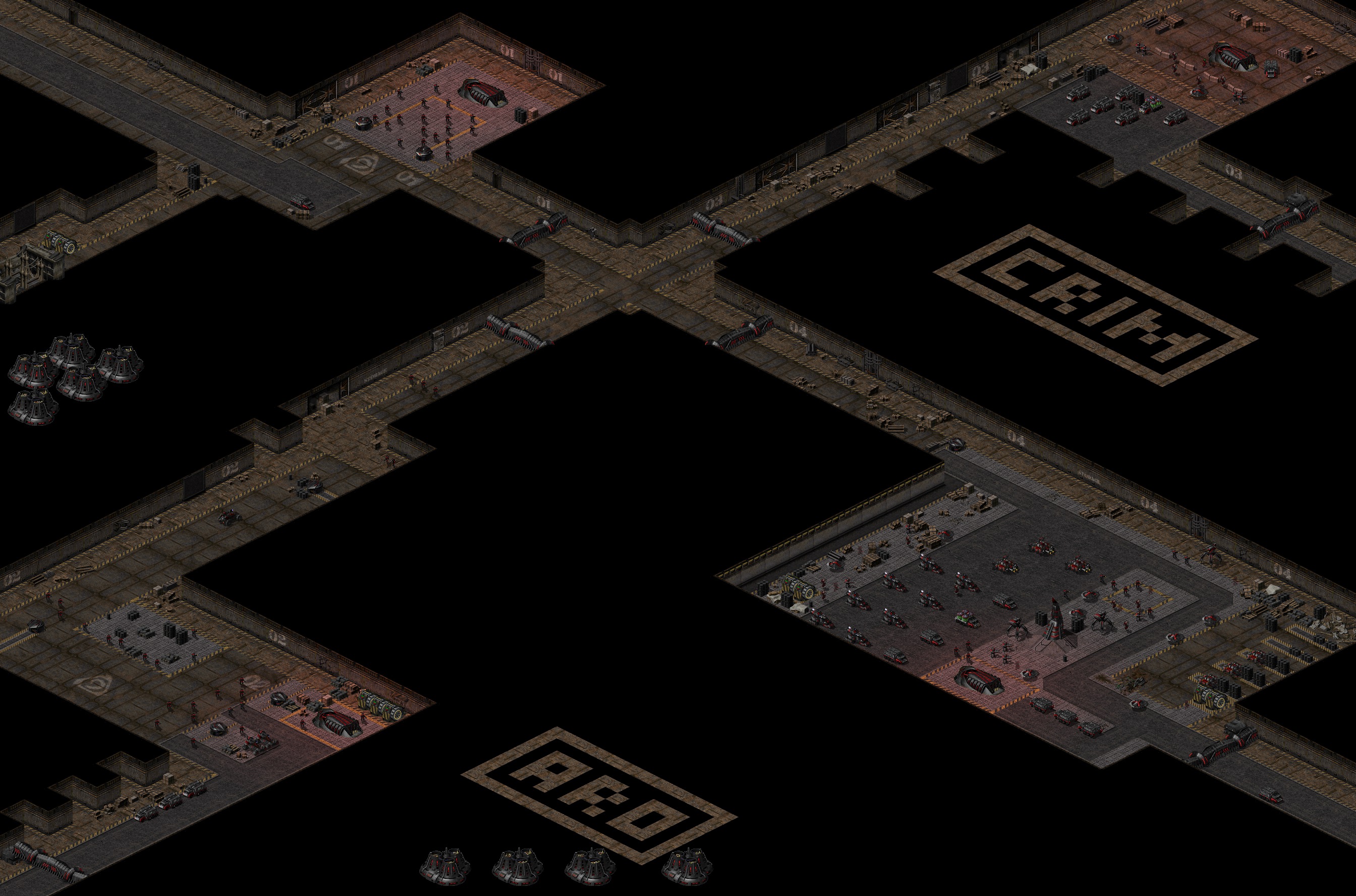 Rendered map: GDI Covert Operation: Infiltration