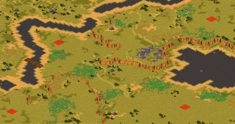 Rendered preview of [RA2] Allied Campaign: Texas DMZ - Map 2