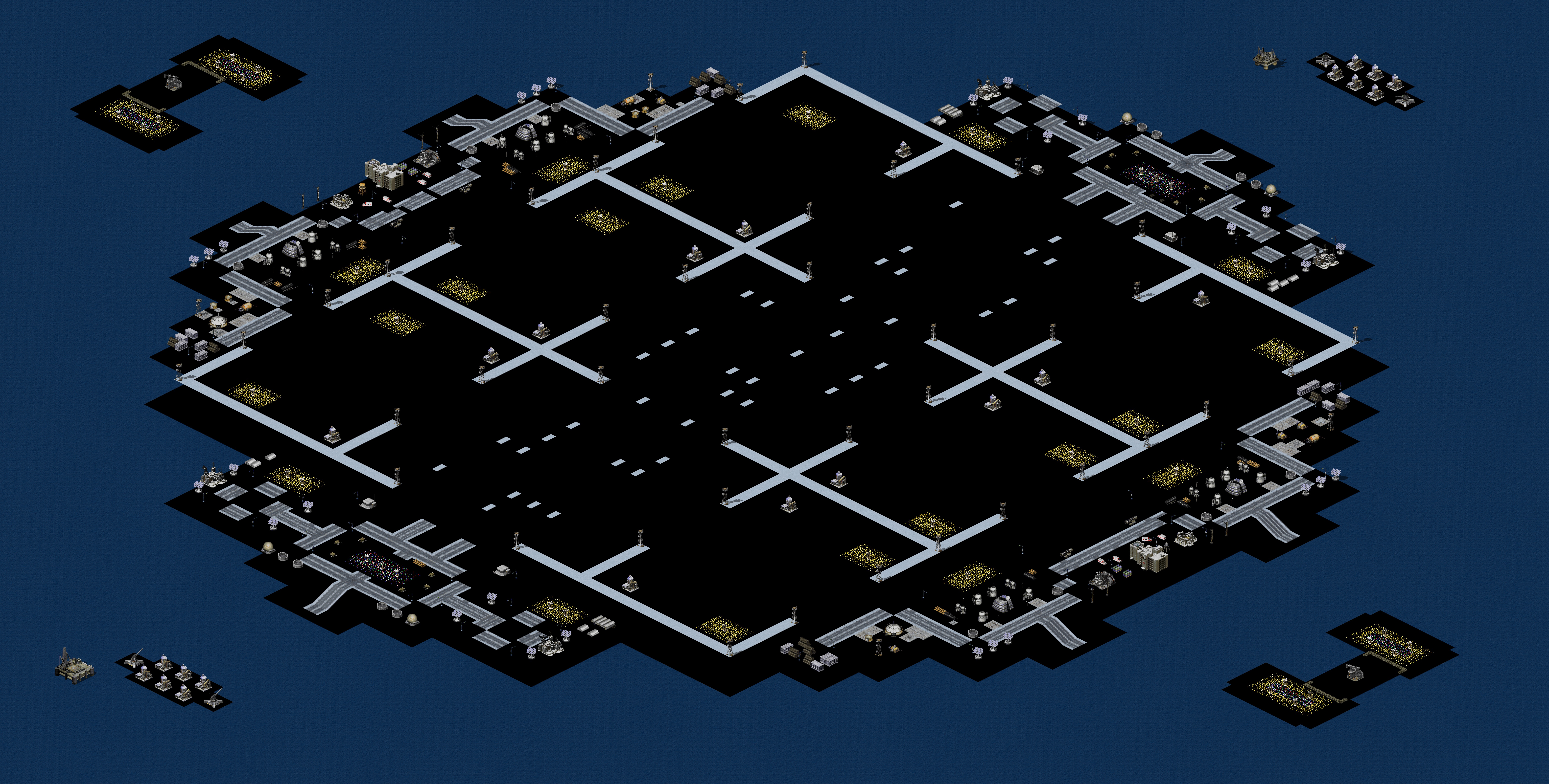 Rendered map: Battlebase Hexis