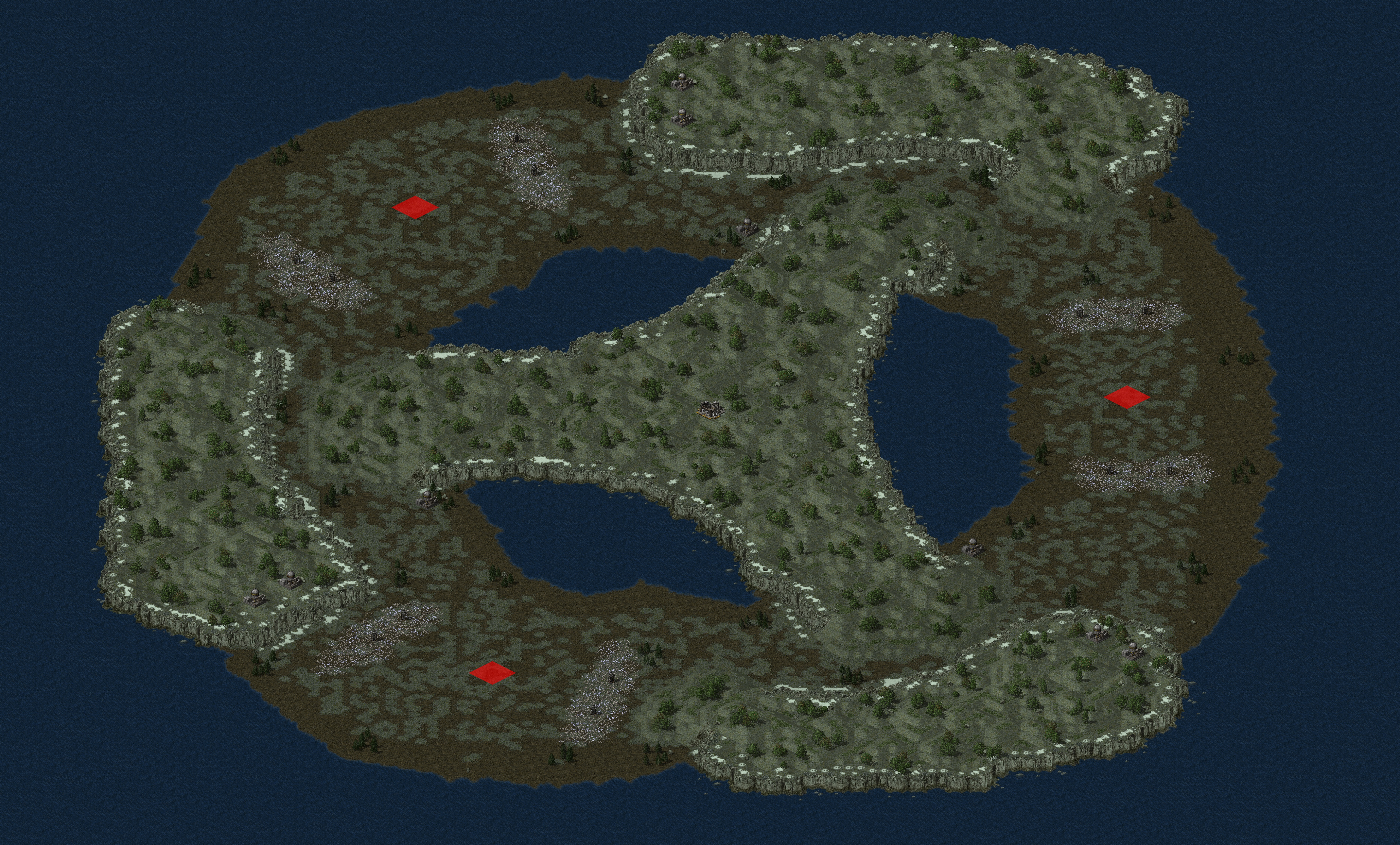 Rendered map: Triplication
