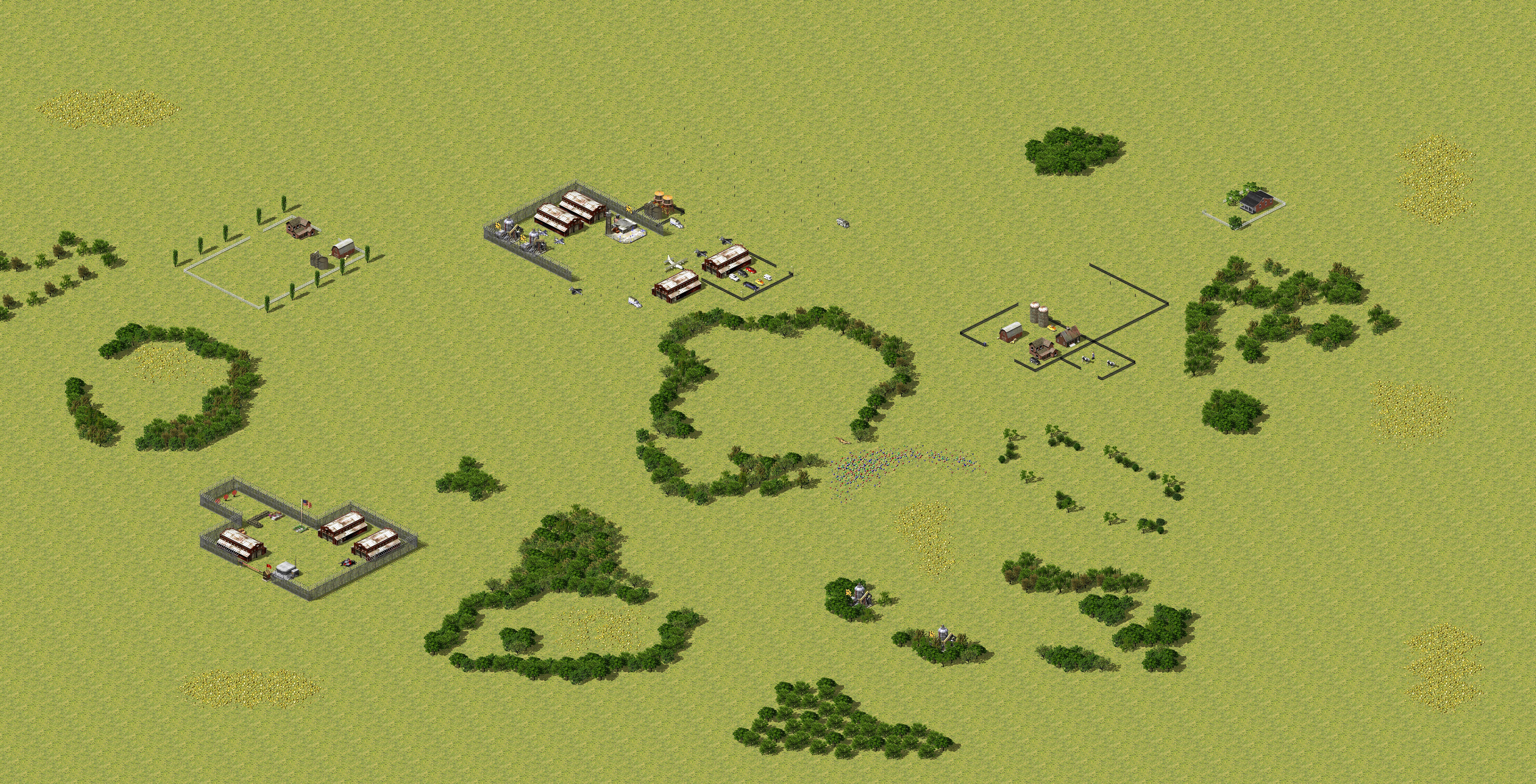 Rendered map: Airforce Base