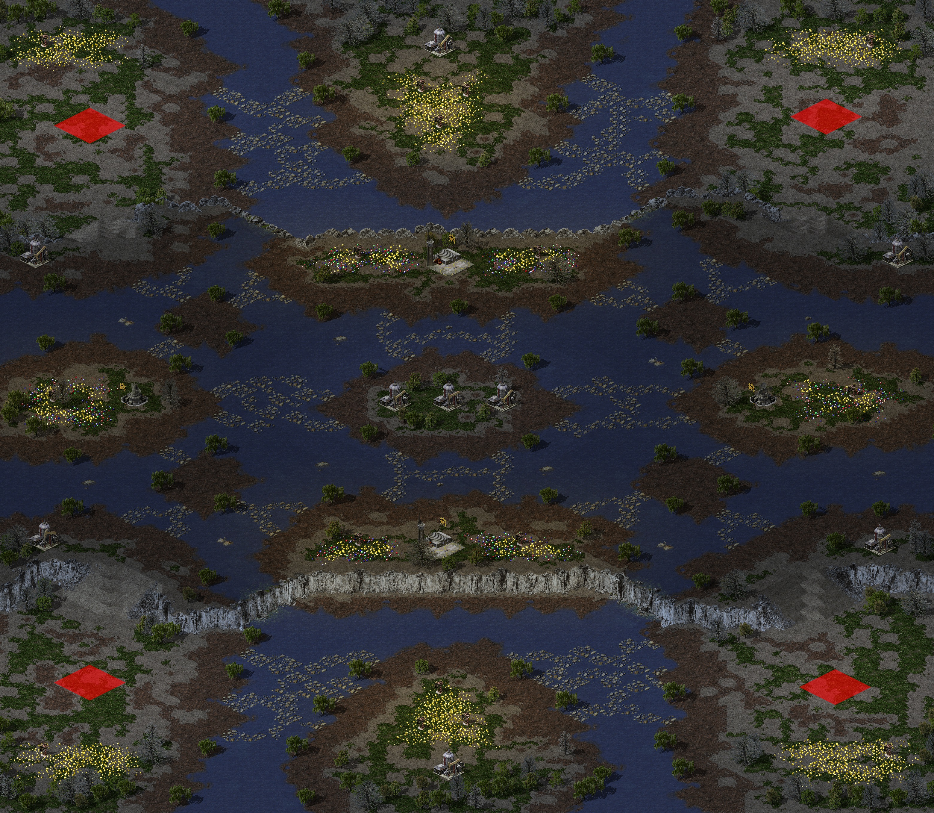 Rendered map: Stepping Stones