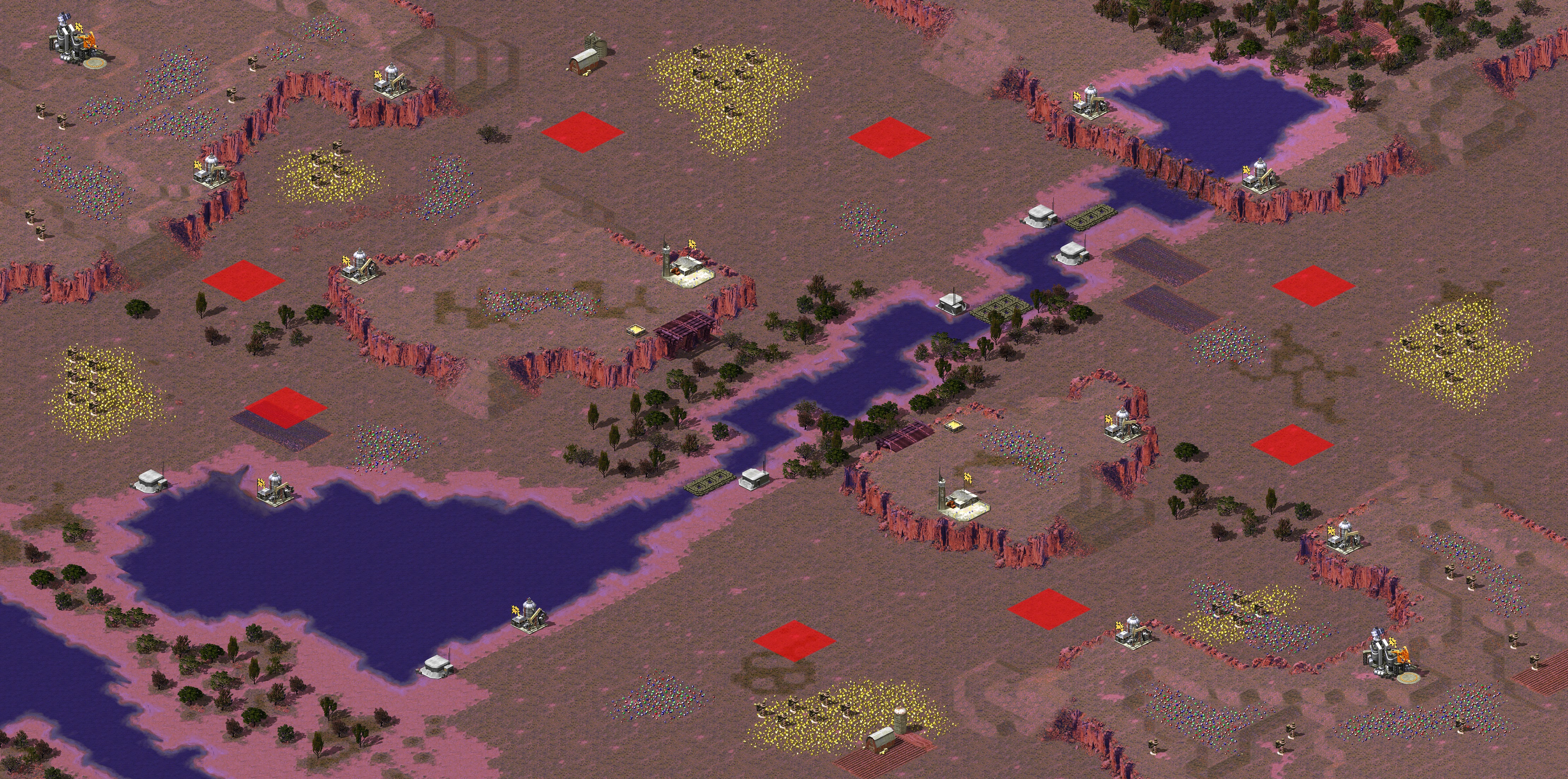 Rendered map: 暴雨将至